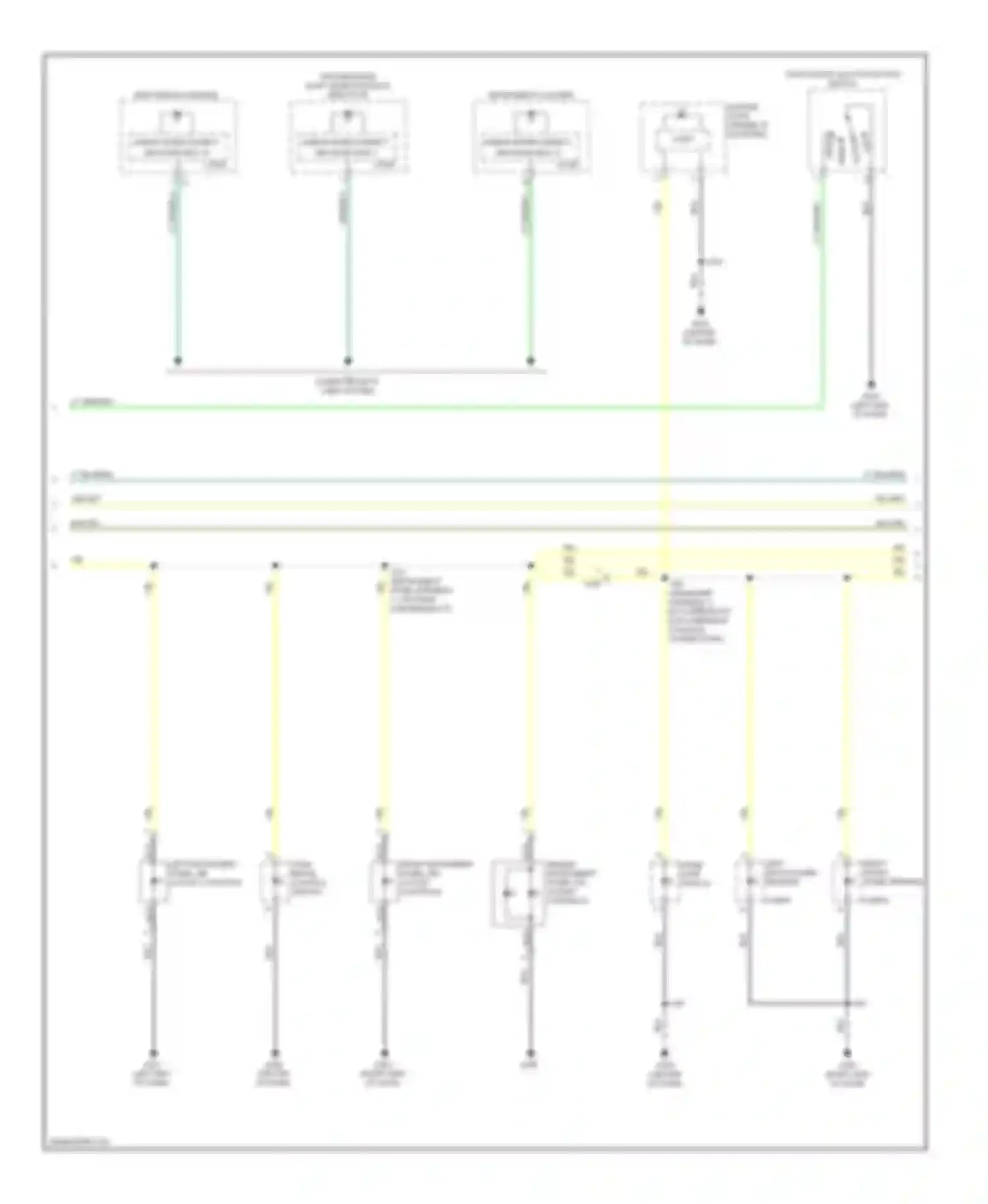 ELR Cadillac I (2013-2015): Instrument illumination circuit (2 of 3)