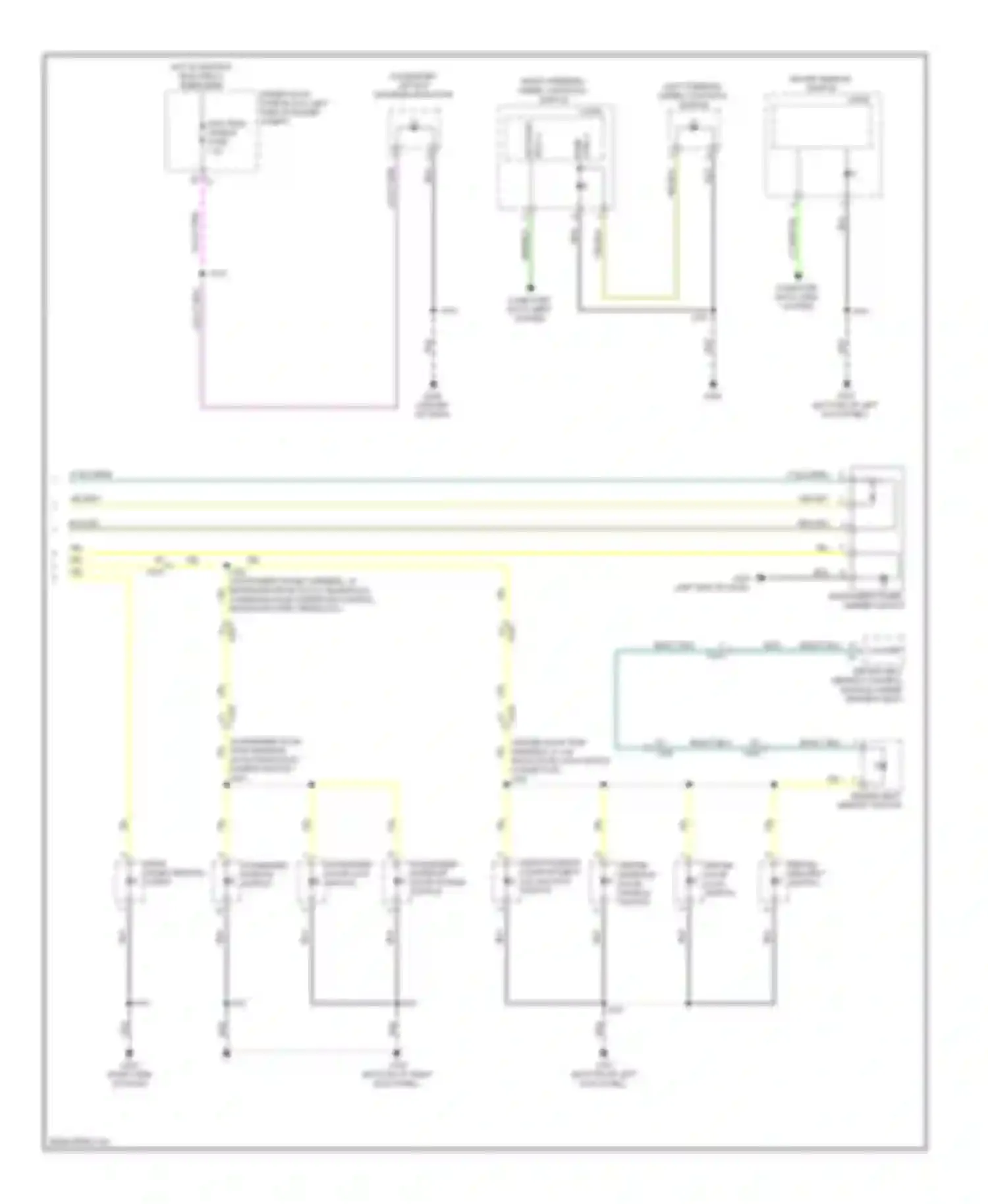 ELR Cadillac I (2013-2015): Instrument illumination circuit (3 of 3)