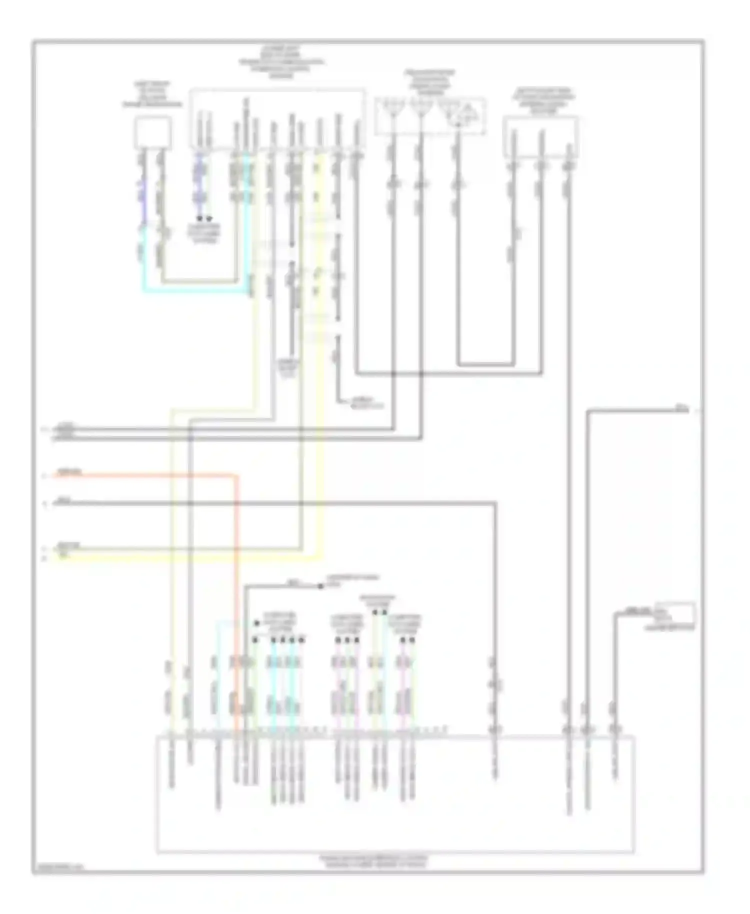 ELR Cadillac I (2013-2015): Navigation circuit (2 of 5)
