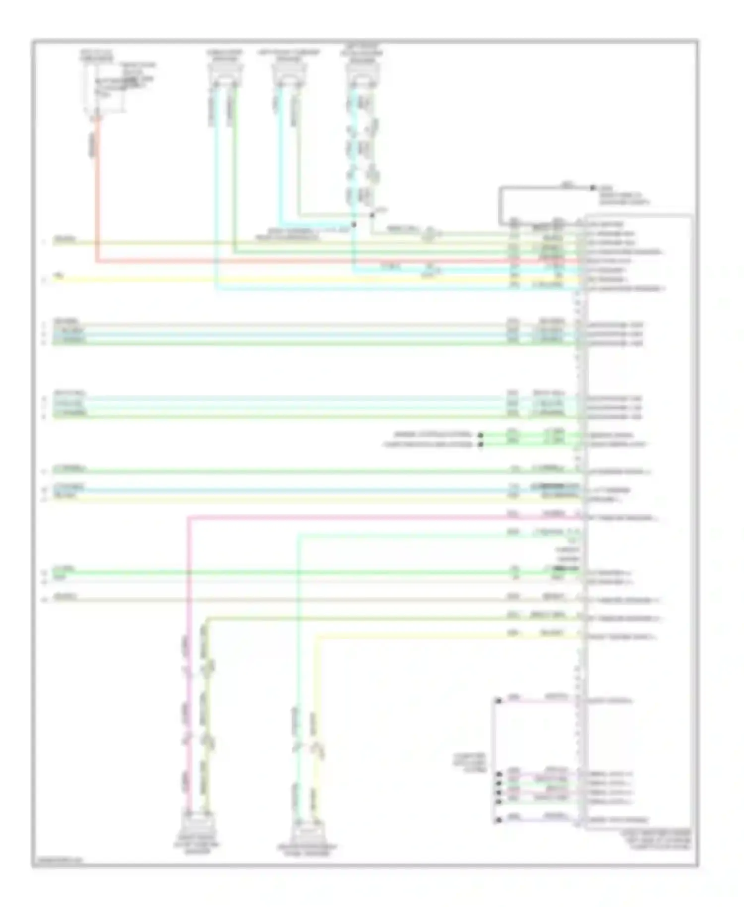 ELR Cadillac I (2013-2015): Navigation circuit (5 of 5)