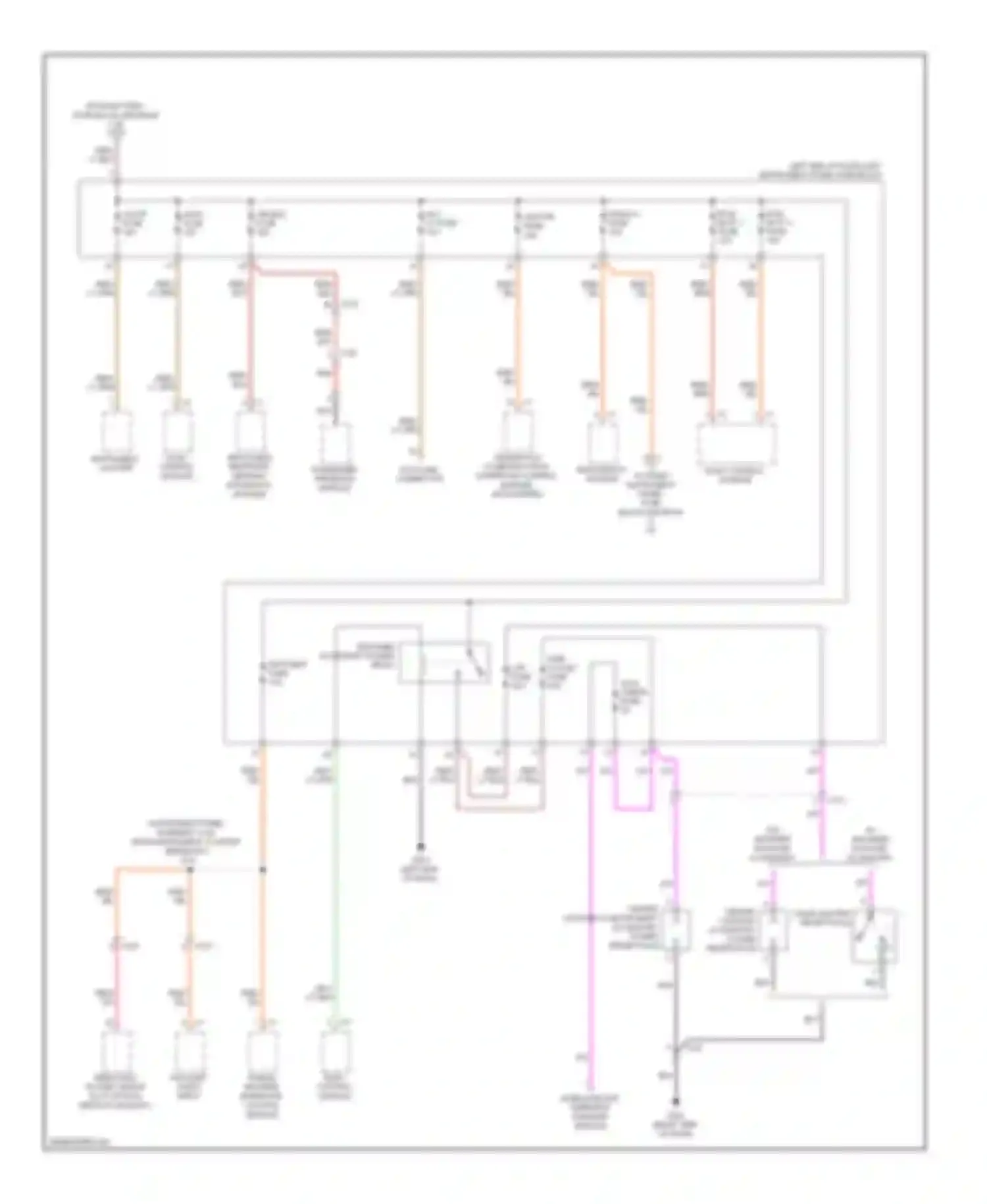 ELR Cadillac I (2013-2015): Power distribution circuit (3 of 6)