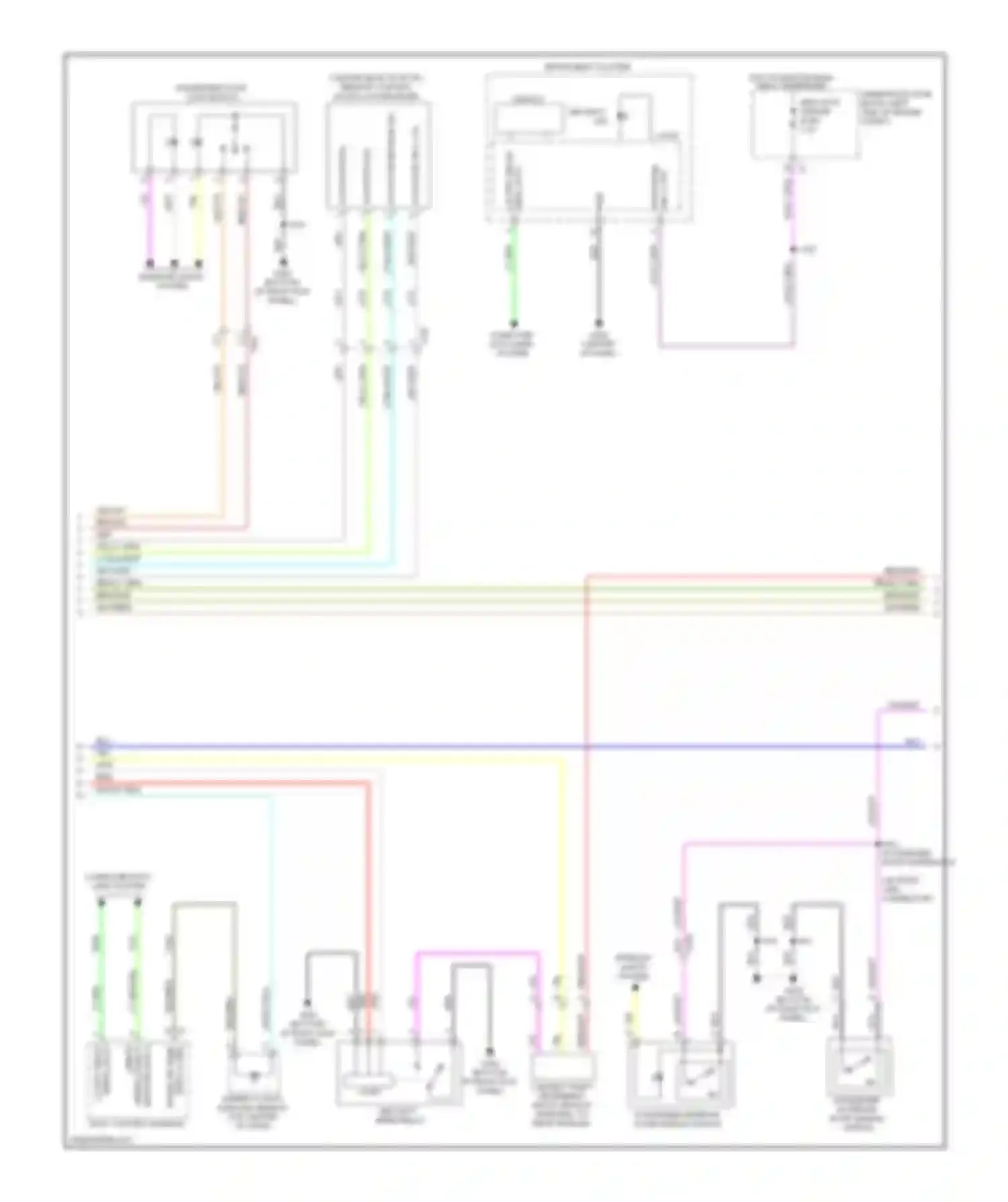 ELR Cadillac I (2013-2015): Power door locks circuit, with passive keyless entry (3 of 4)