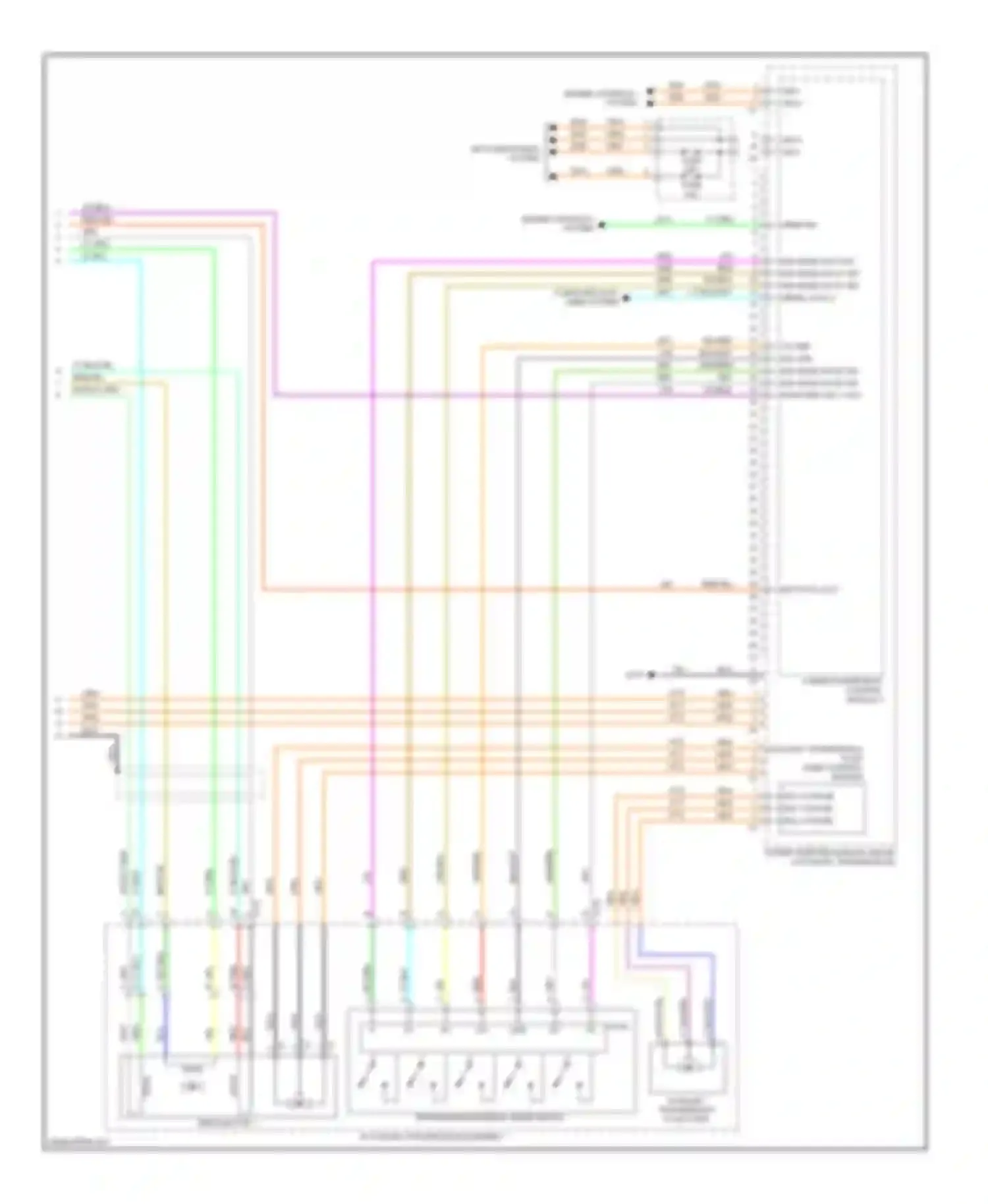 ELR Cadillac I (2013-2015): Transmission circuit, hybrid (2 of 2)