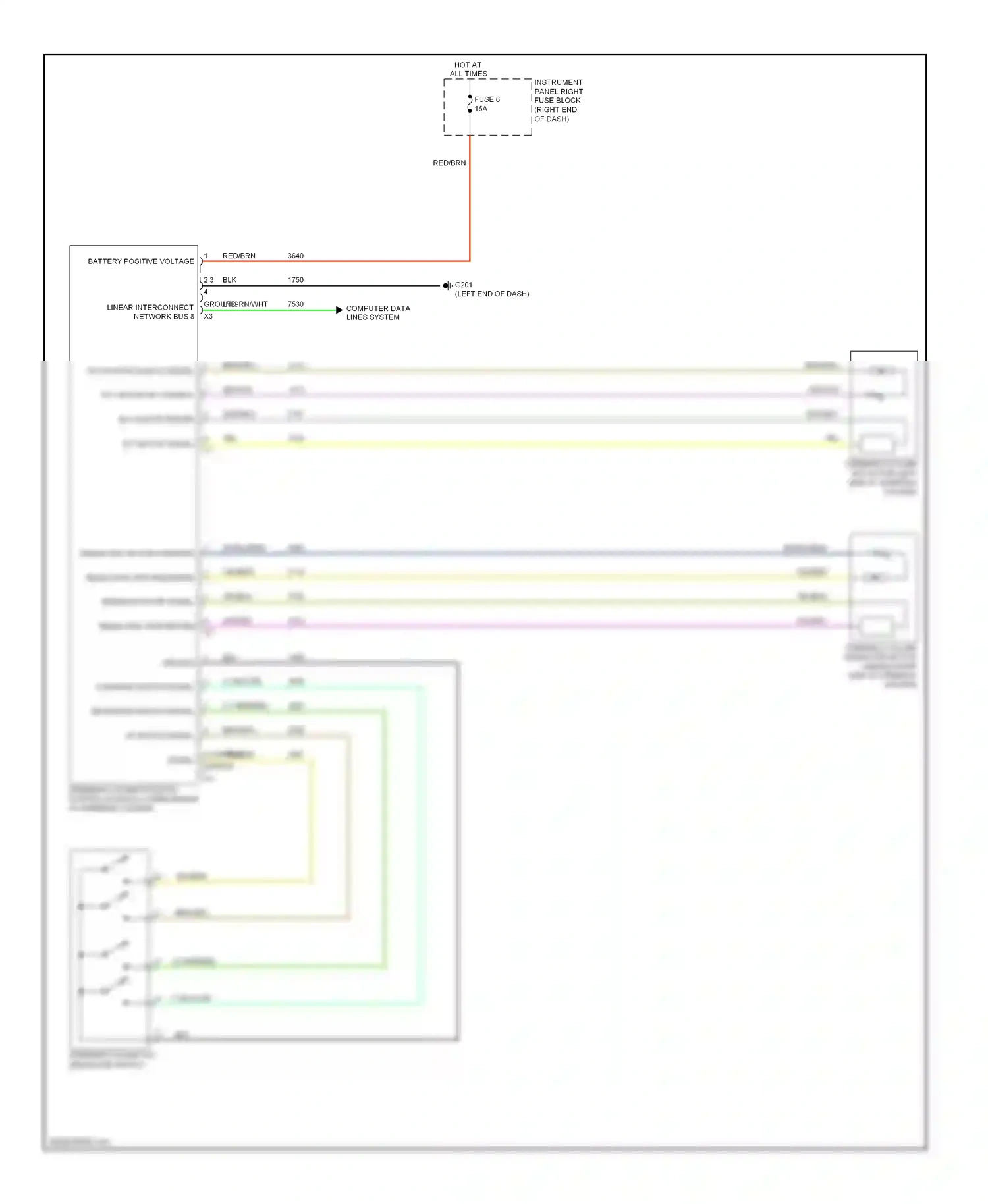 Cadillac ELR I (2013-2015) computer data lines system wiring diagram  (20 of 76)