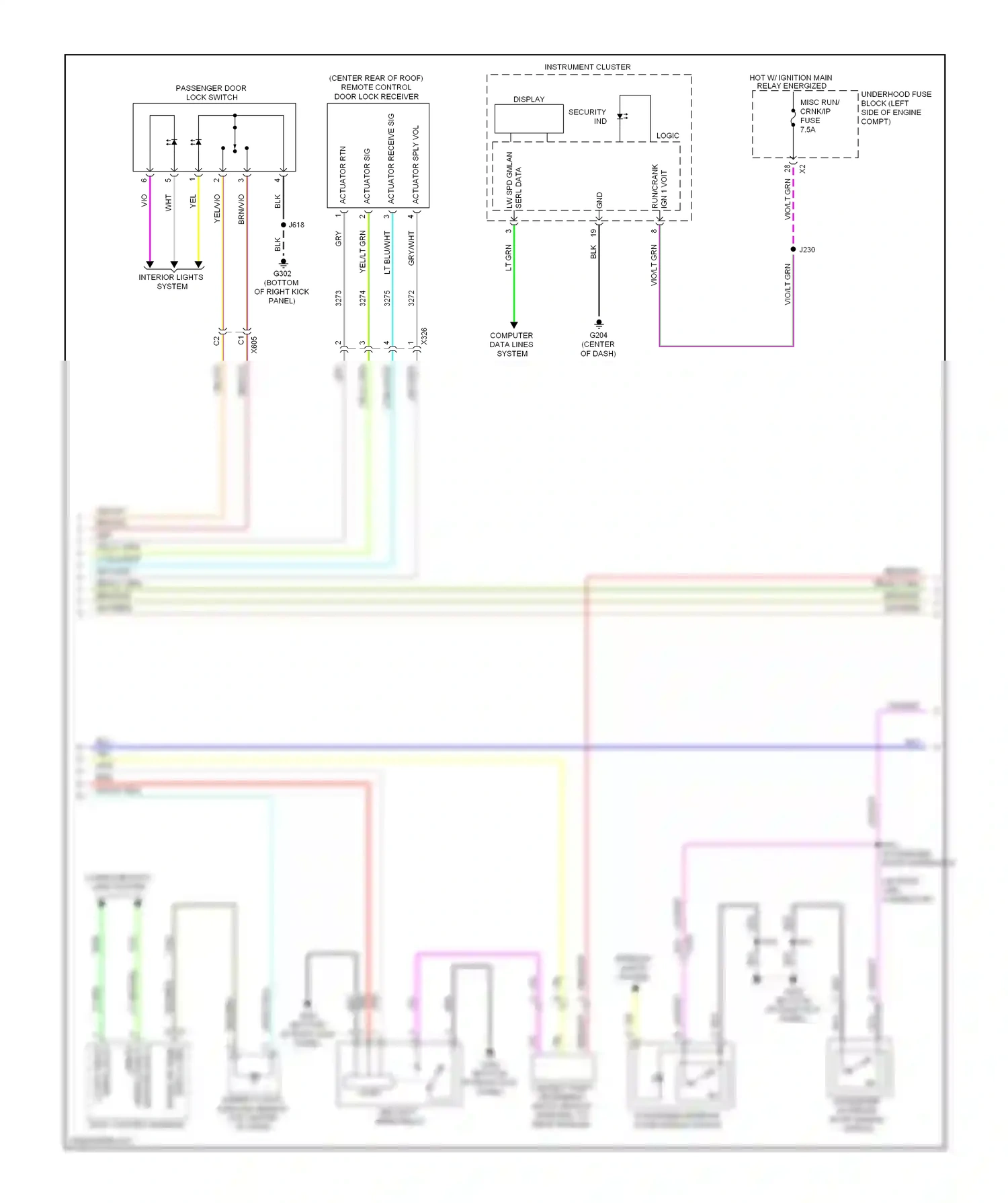 Cadillac ELR I (2013-2015) computer data lines system wiring diagram  (10 of 76)