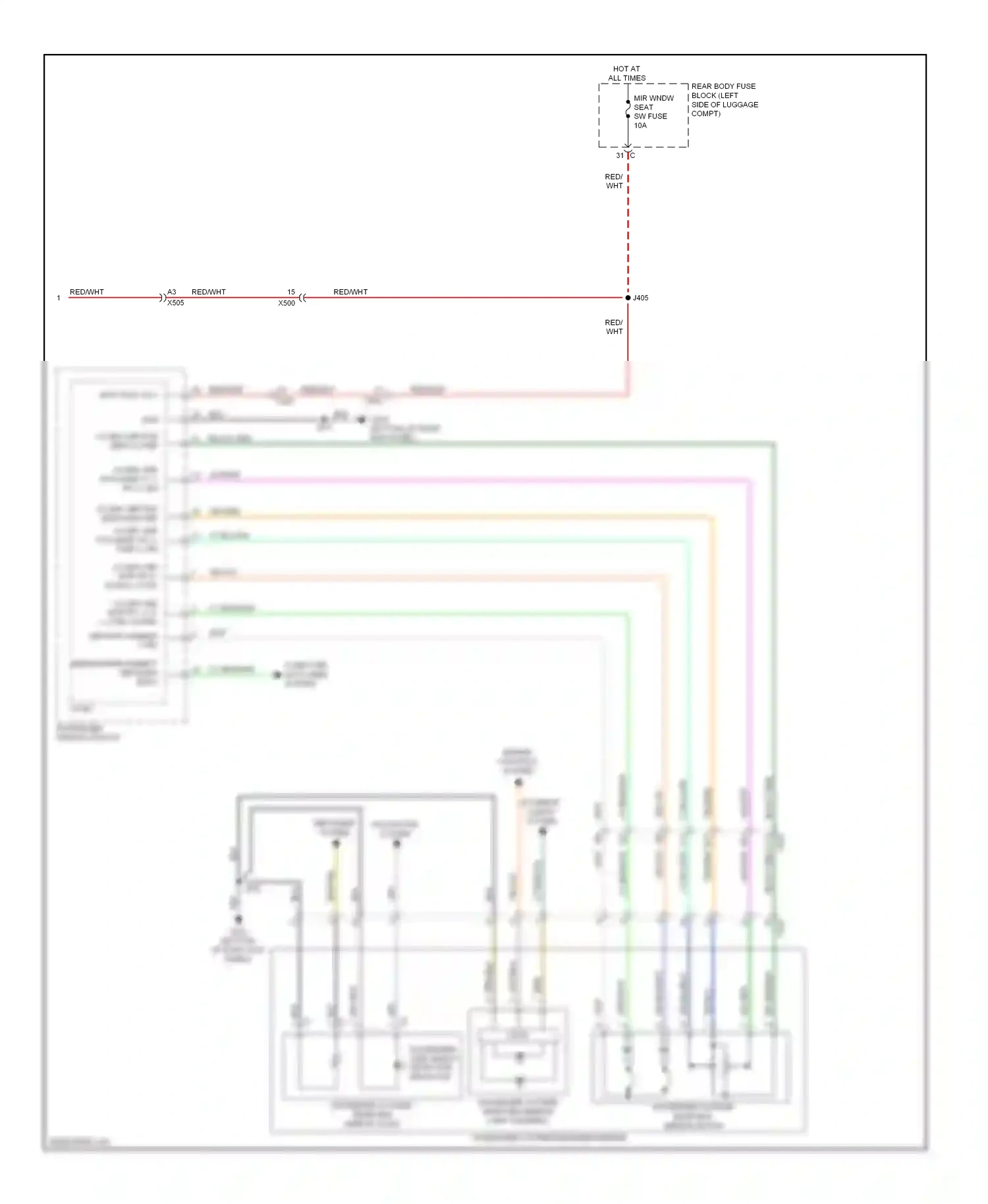 Cadillac ELR I (2013-2015) engine controls system wiring diagram  (6 of 7)