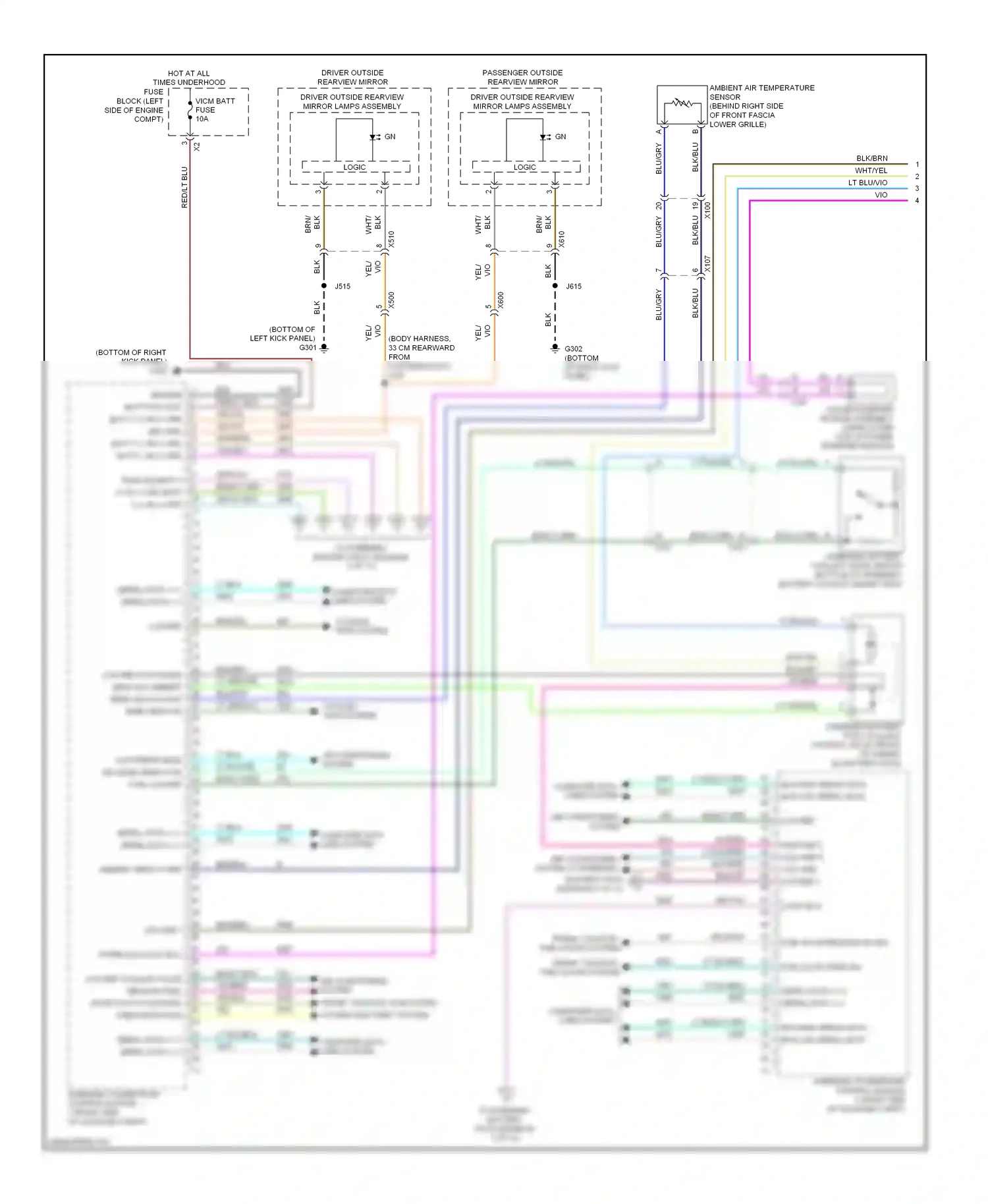 Cadillac ELR I (2013-2015) high ref 5 volt ref 5 volt ref low ref 2 wiring diagram  (1 of 1)