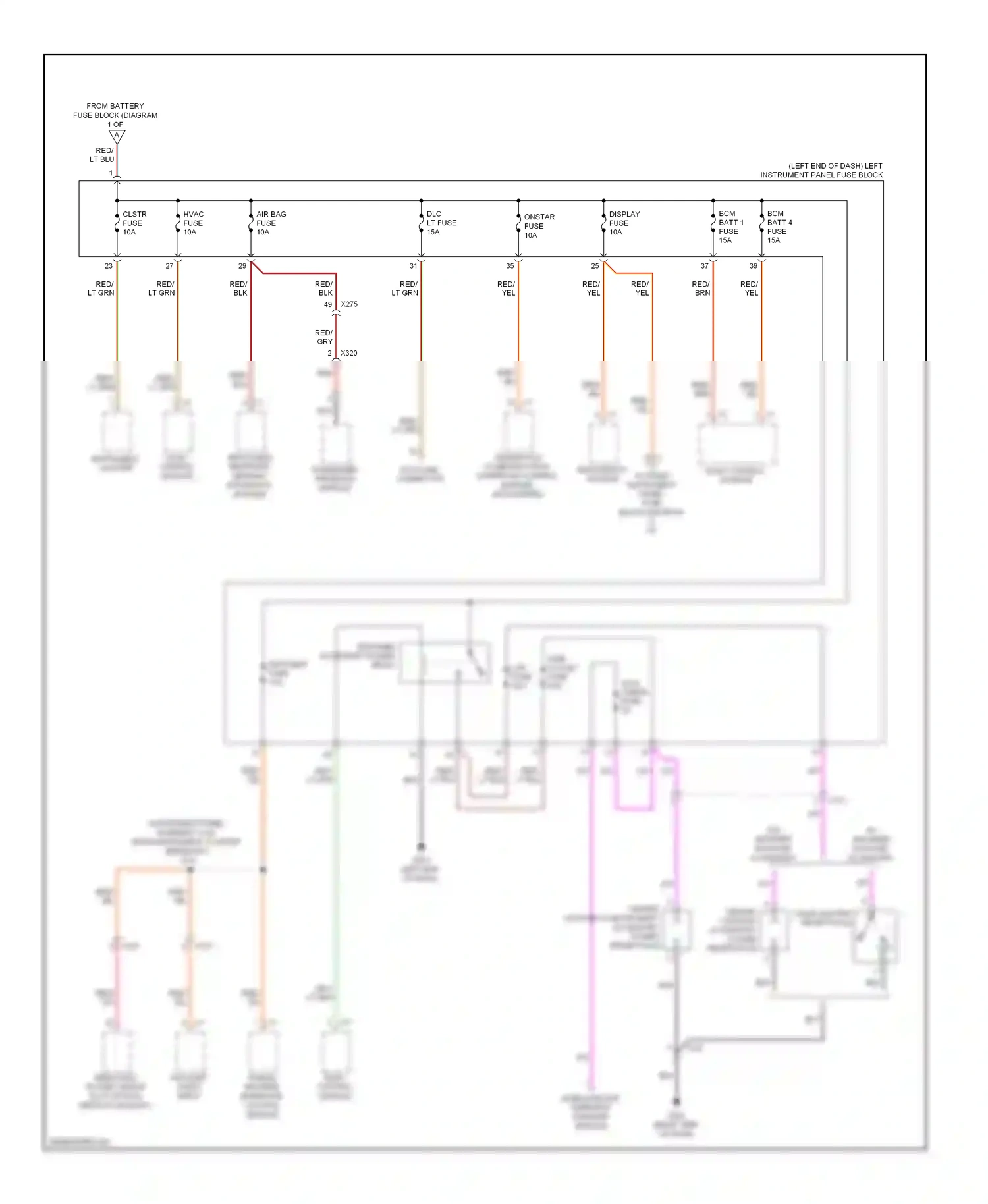 Cadillac ELR I (2013-2015) human machine interface control module wiring diagram  (2 of 2)