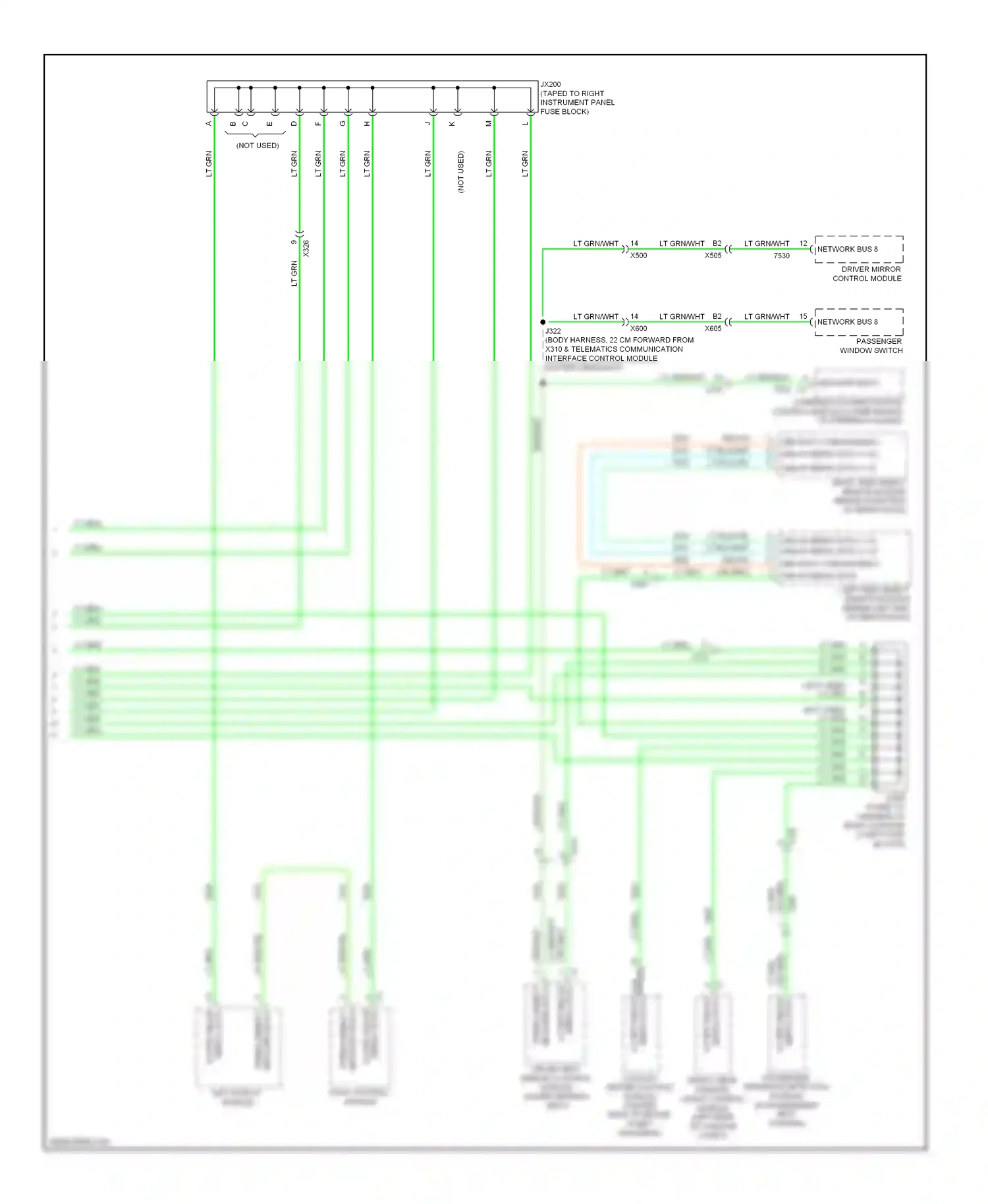 Cadillac ELR I (2013-2015) interface control module battery breakout) wiring diagram  (1 of 1)