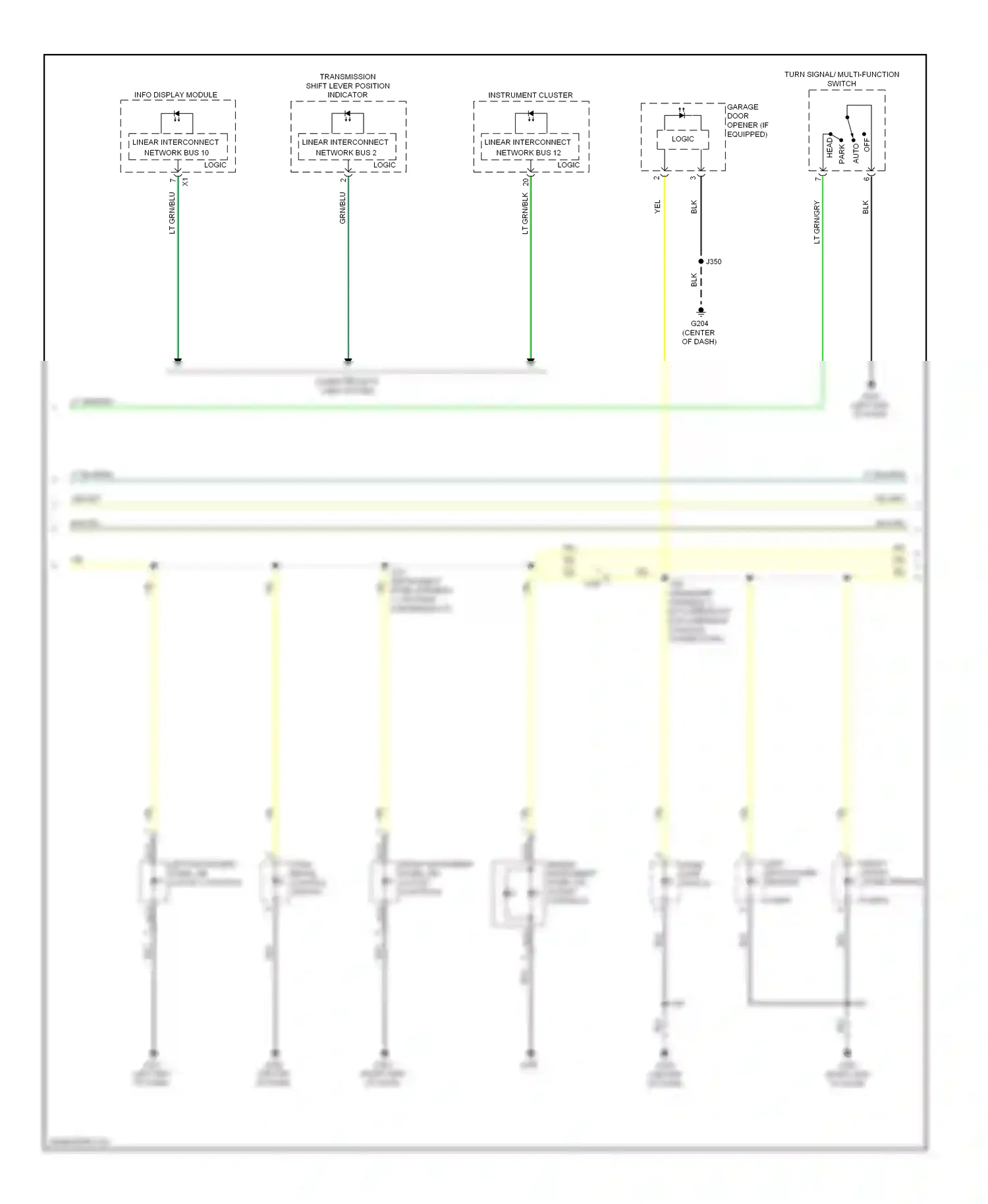 Cadillac ELR I (2013-2015) turn signal/ multi-function switch wiring diagram  (4 of 5)