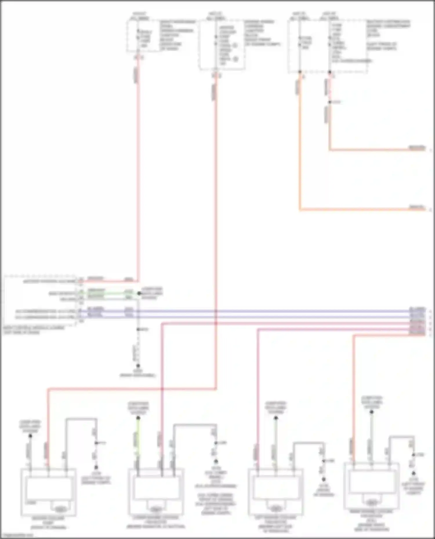 Escalade-V Cadillac GMT 1XX (2022-2024): Cooling fan circuit (1 of 4)