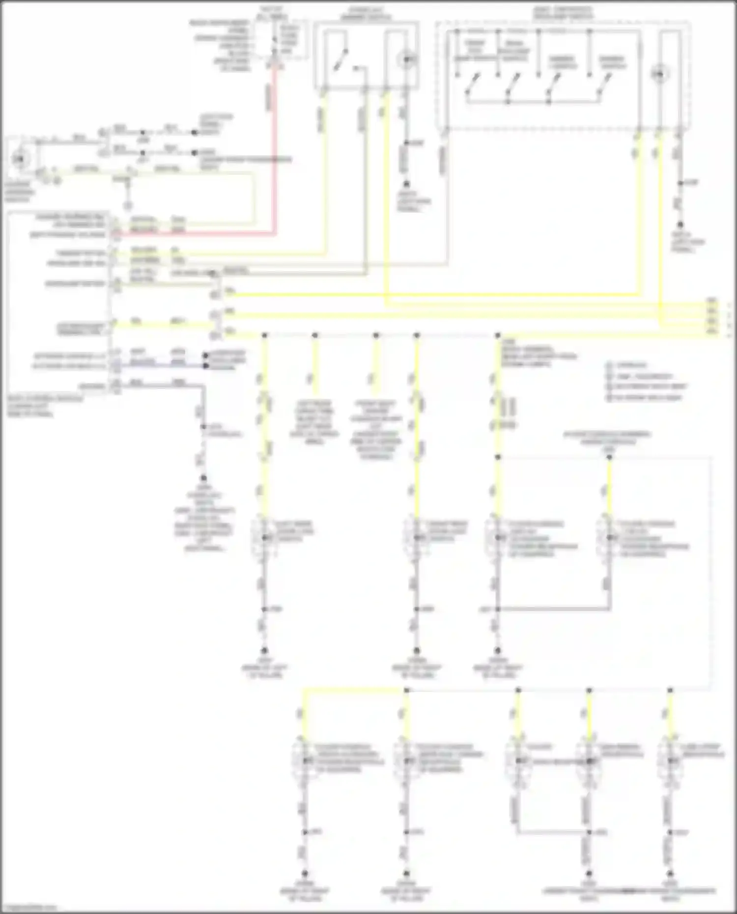 Escalade-V Cadillac GMT 1XX (2022-2024): Instrument illumination circuit (1 of 4)