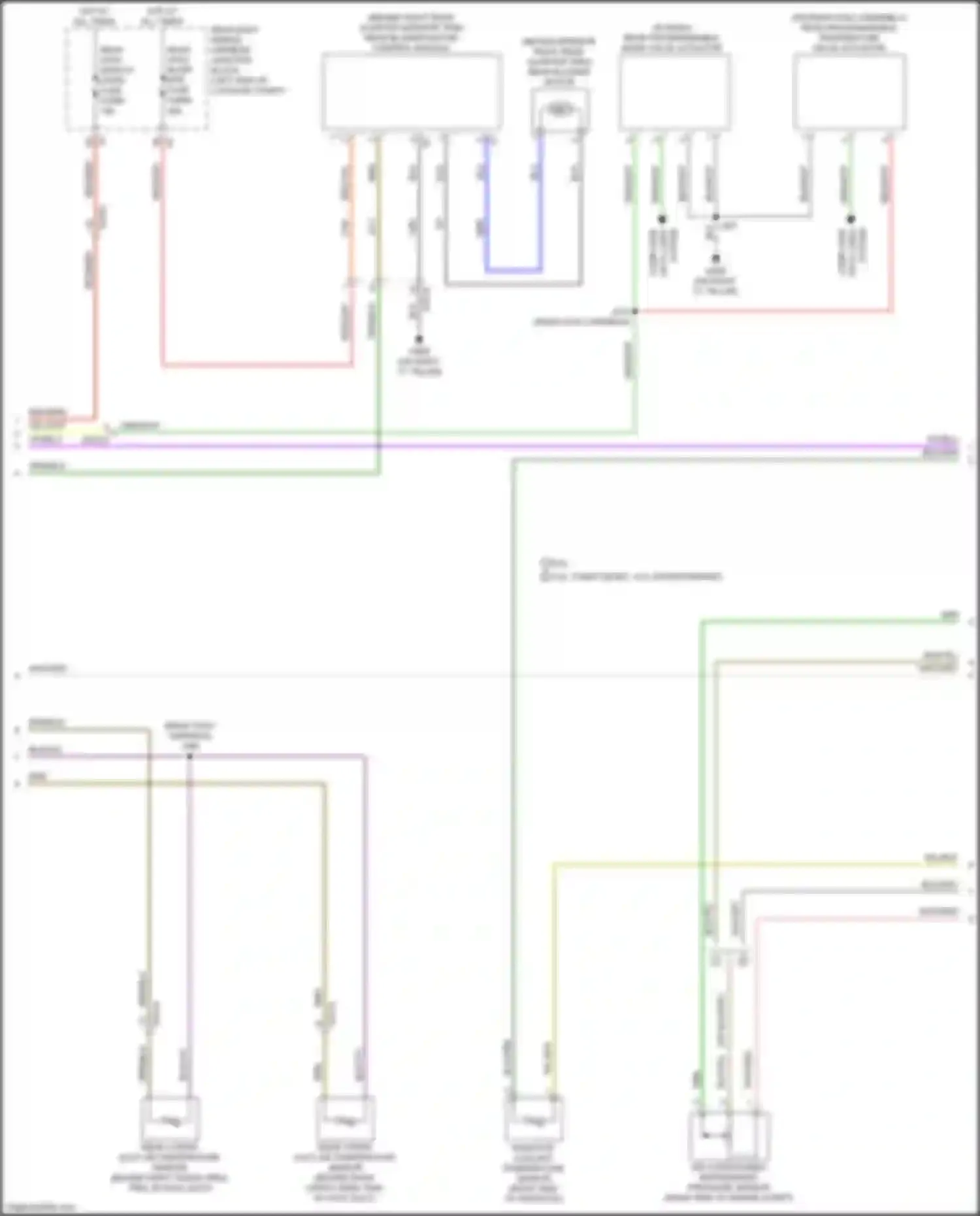 Wiring diagram 3.0l turbo diesel, 6.2l supercharged for Cadillac Escalade-V GMT 1XX (2022-2024) (1 of 8)