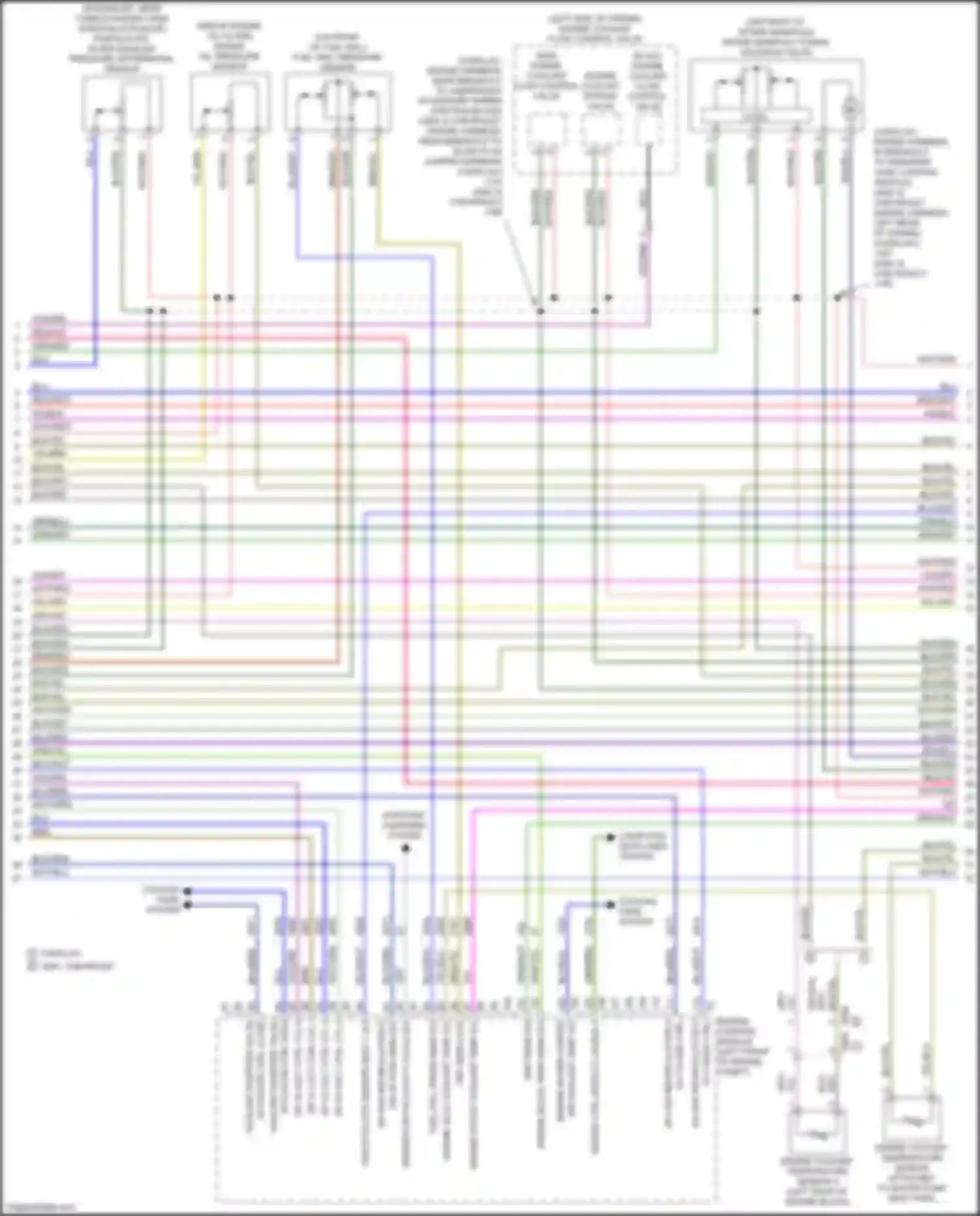 Wiring diagram actuator ctrl open for Cadillac Escalade-V GMT 1XX (2022-2024) (1 of 1)