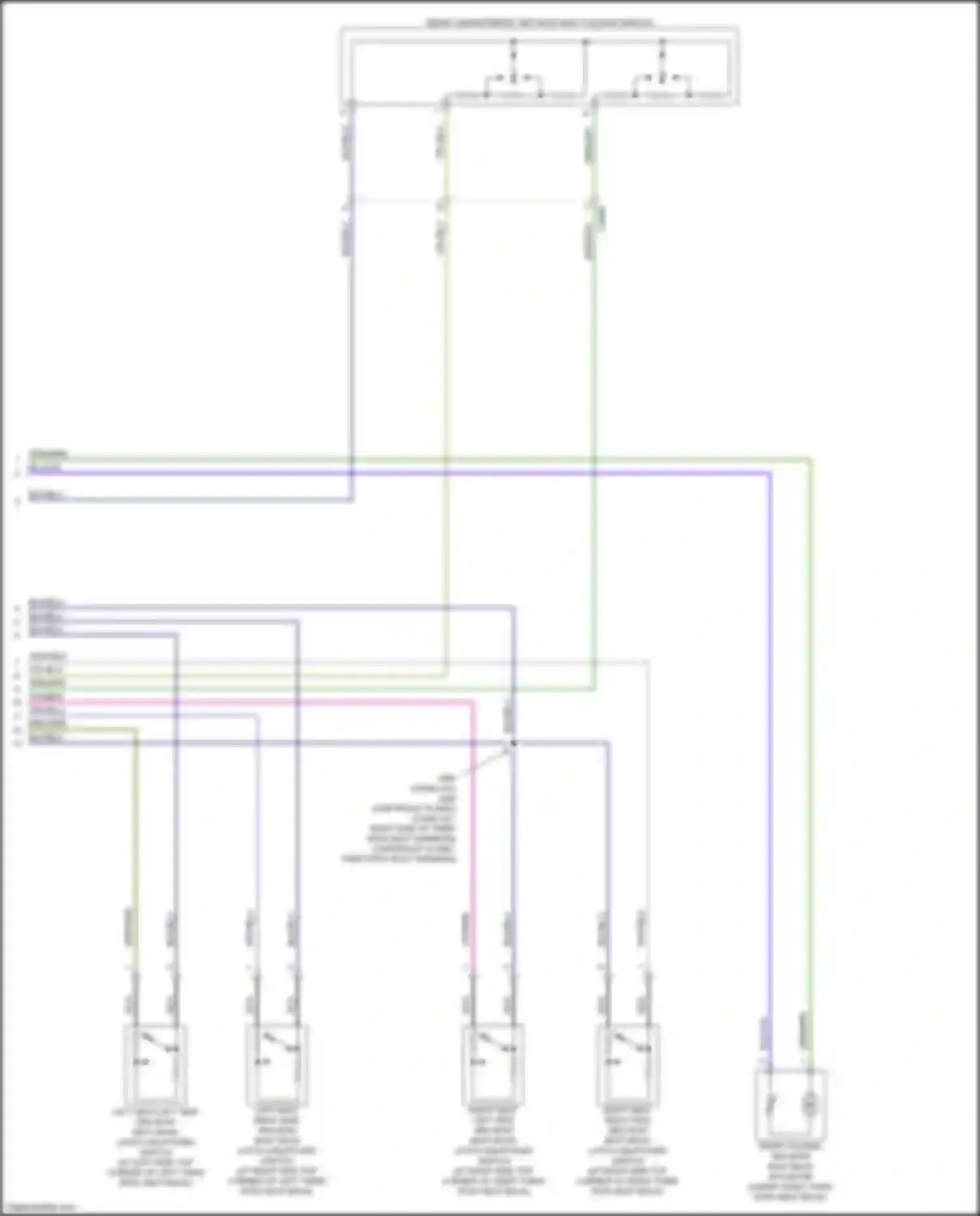 Wiring diagram blu/vio for Cadillac Escalade-V GMT 1XX (2022-2024) (36 of 41)