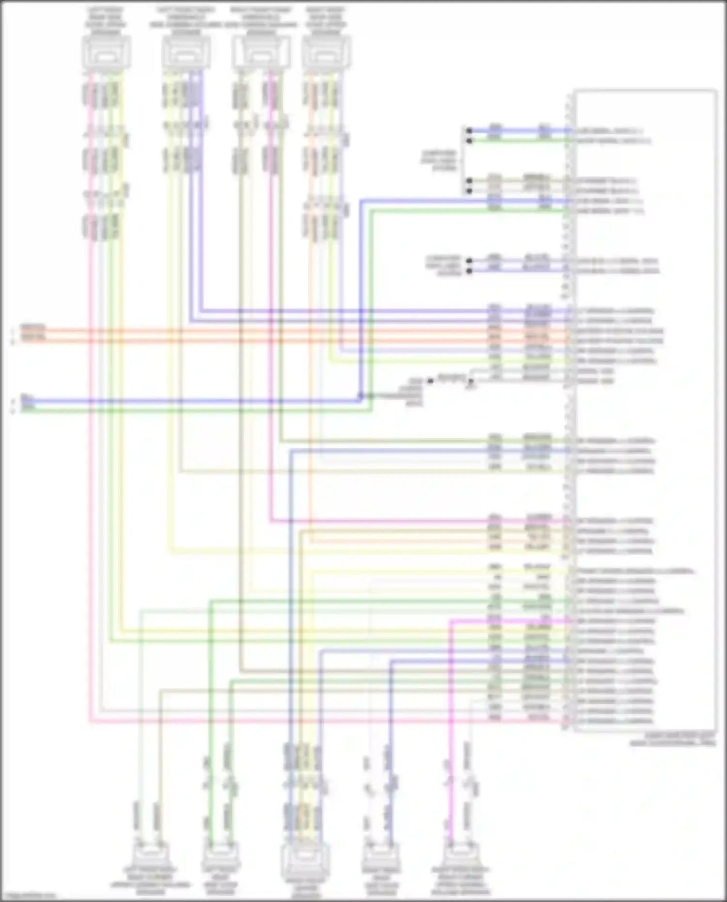Wiring diagram brn/blk for Cadillac Escalade-V GMT 1XX (2022-2024) (5 of 27)