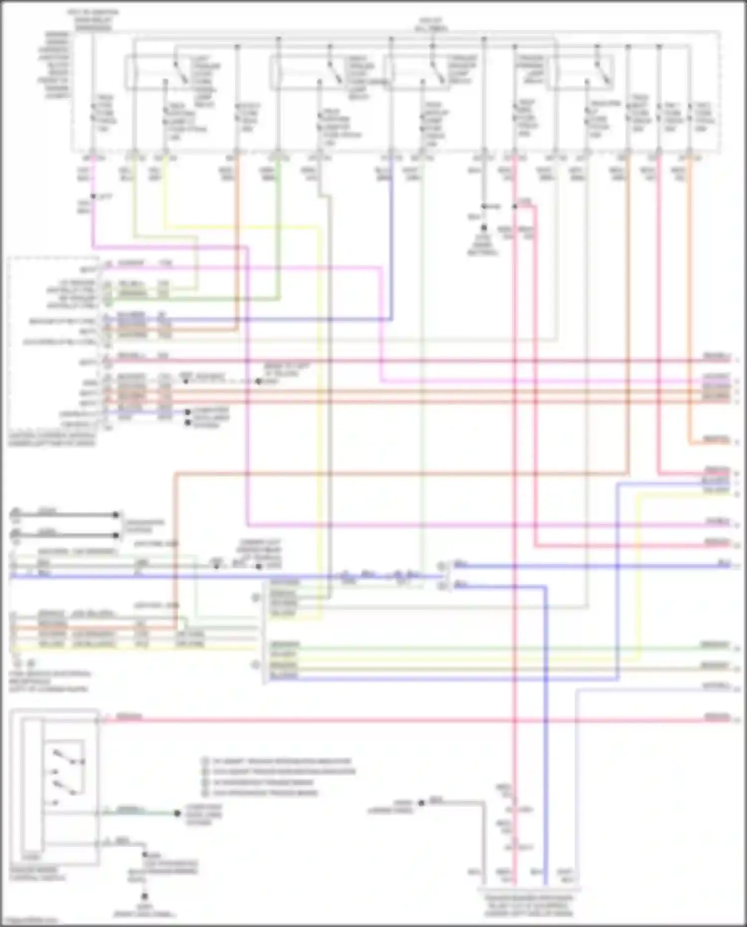 Wiring diagram brn/gry for Cadillac Escalade-V GMT 1XX (2022-2024) (14 of 20)