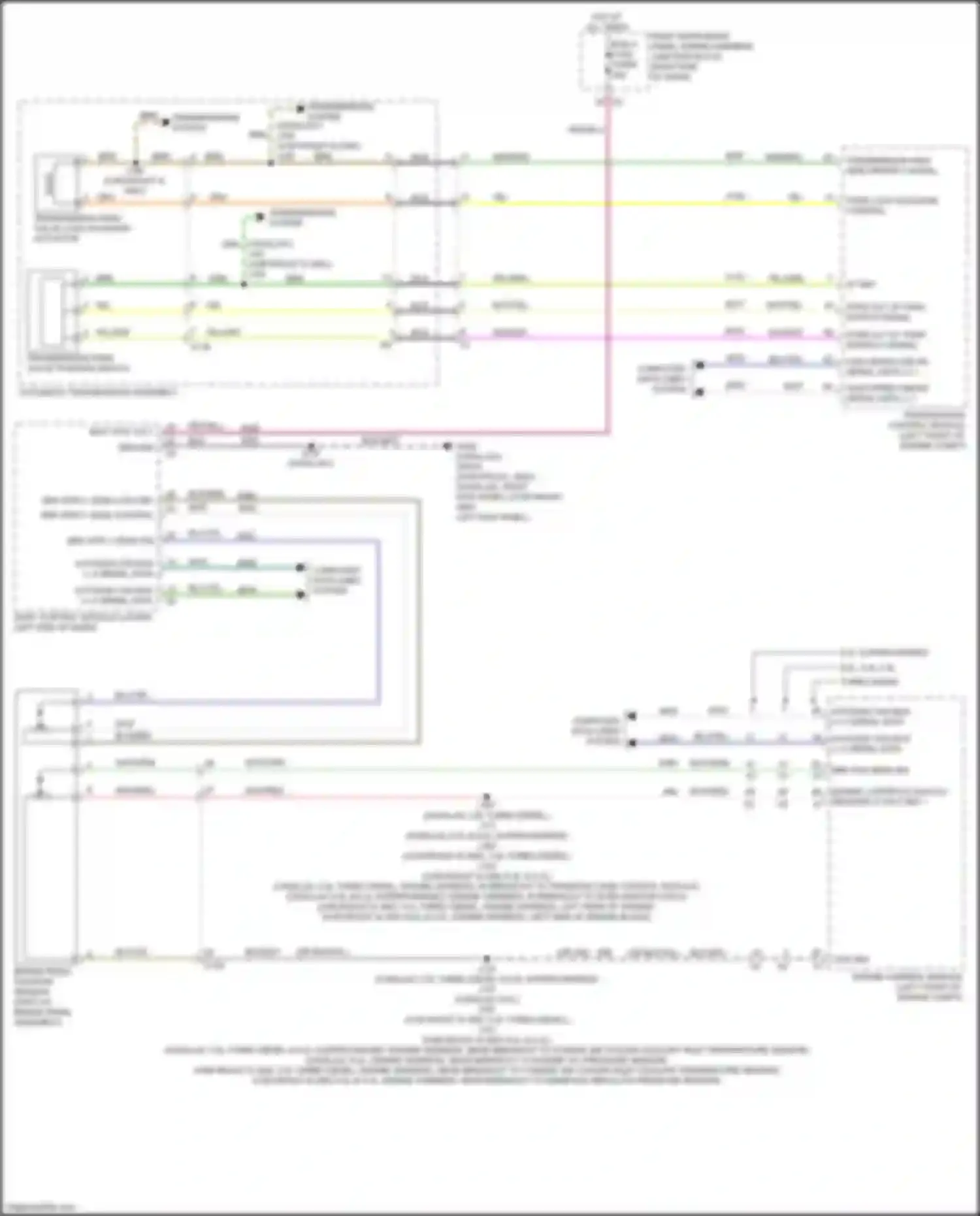 Wiring diagram engine controls vehicle sensors 5 volt ref 1 for Cadillac Escalade-V GMT 1XX (2022-2024) (1 of 1)