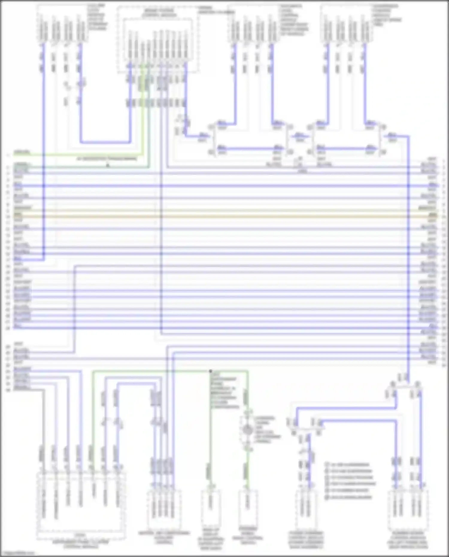 Wiring diagram grn/blu for Cadillac Escalade-V GMT 1XX (2022-2024) (24 of 57)