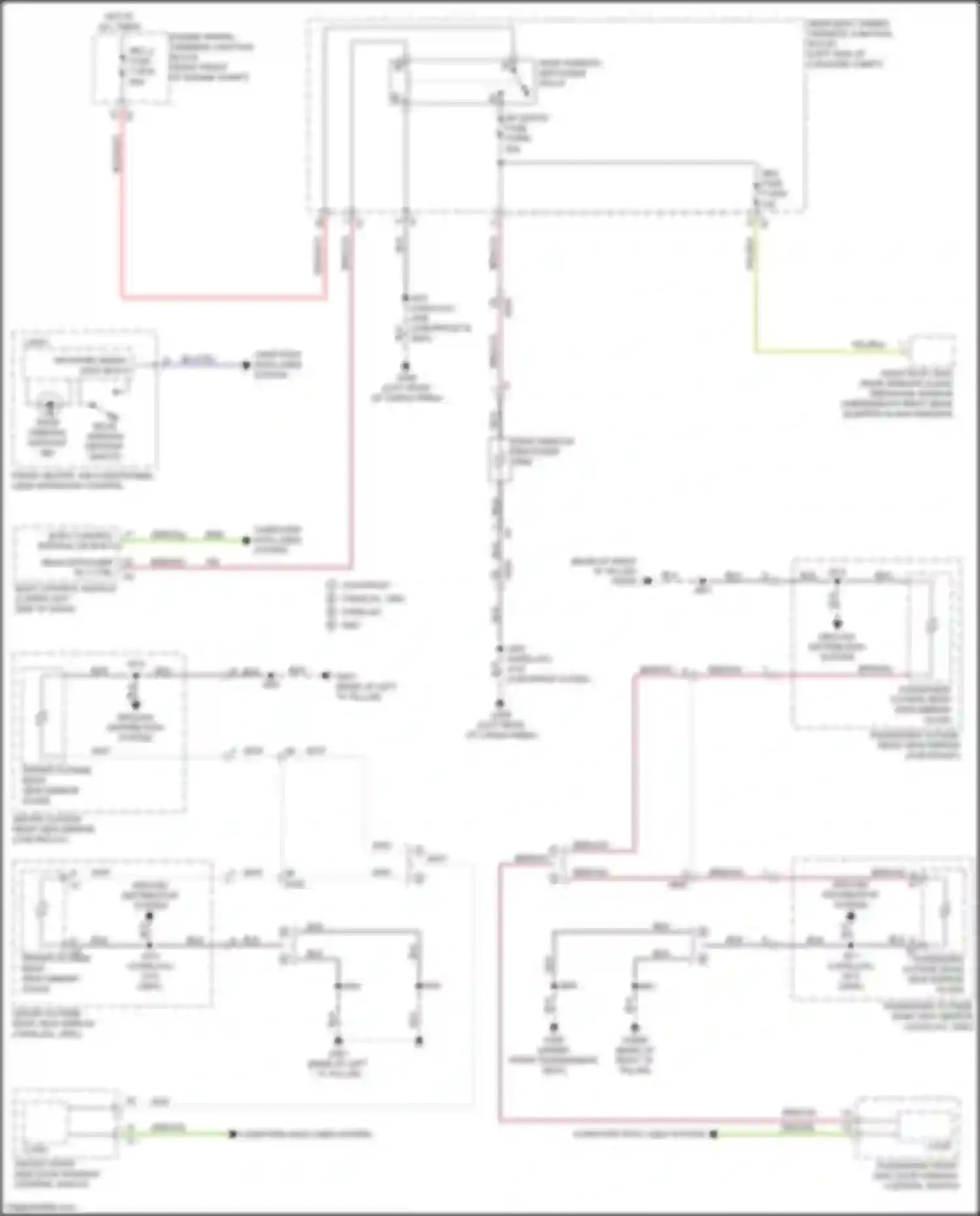 Wiring diagram grn/yel for Cadillac Escalade-V GMT 1XX (2022-2024) (44 of 68)