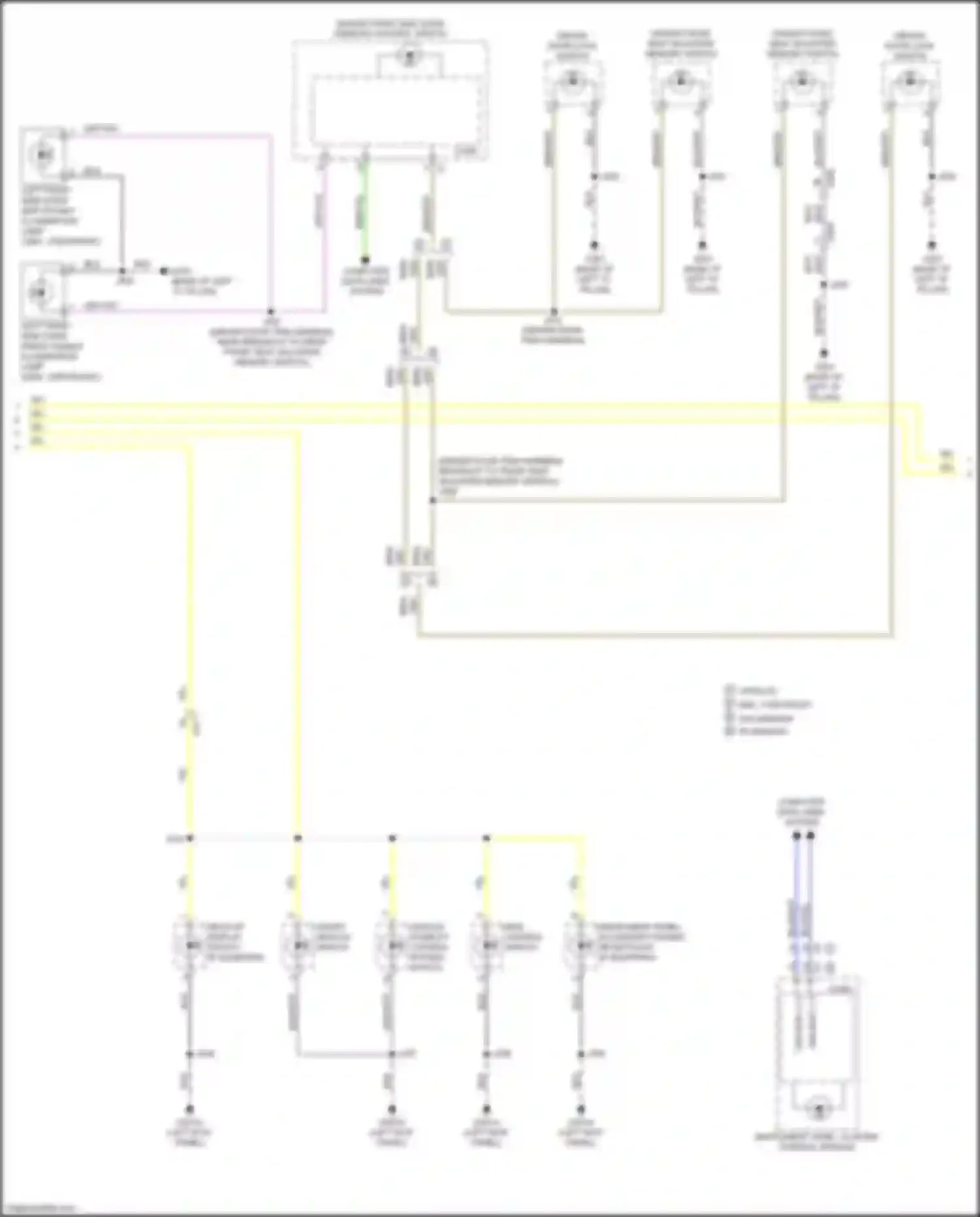 Wiring diagram grn/yel for Cadillac Escalade-V GMT 1XX (2022-2024) (58 of 68)