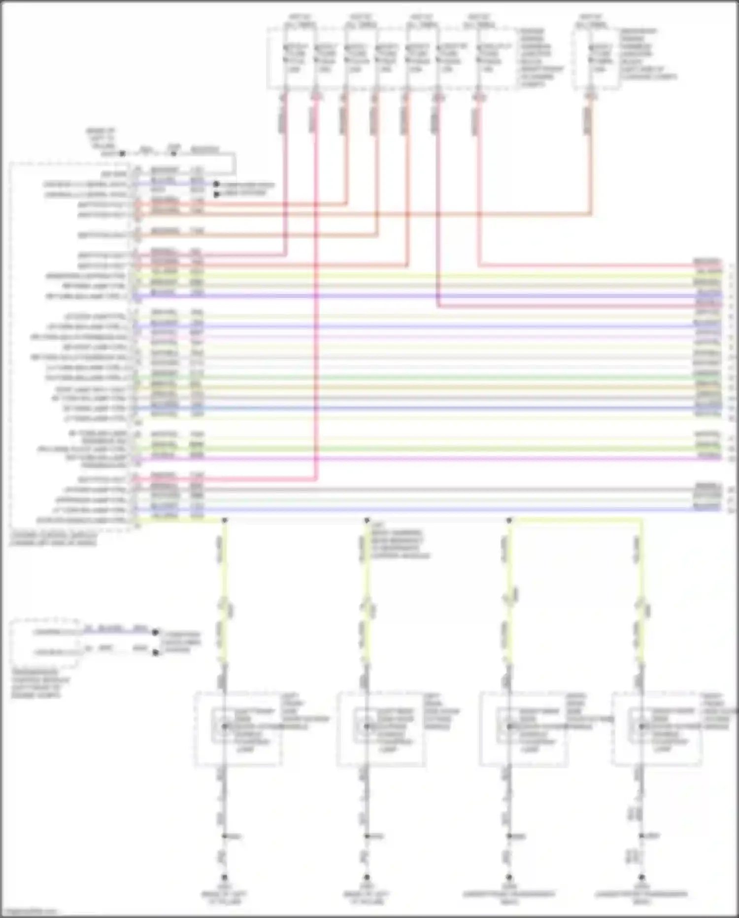 Wiring diagram lr stop lamp ctrl for Cadillac Escalade-V GMT 1XX (2022-2024) (1 of 1)