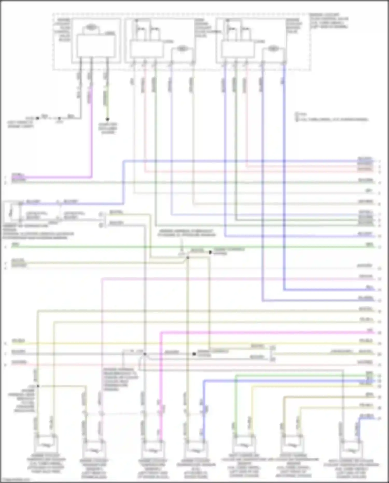 Escalade Cadillac GMT 1XX (2020-2024): Automatic a/c circuit (6 of 7)