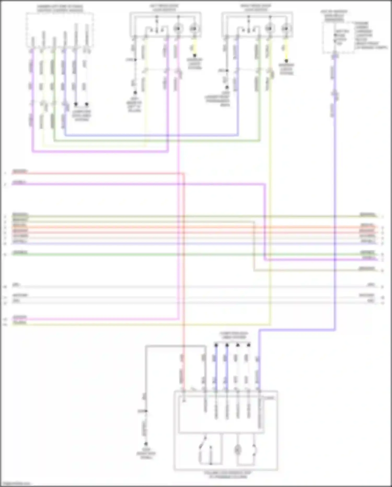 Escalade Cadillac GMT 1XX (2020-2024): Anti-theft circuit (4 of 7)