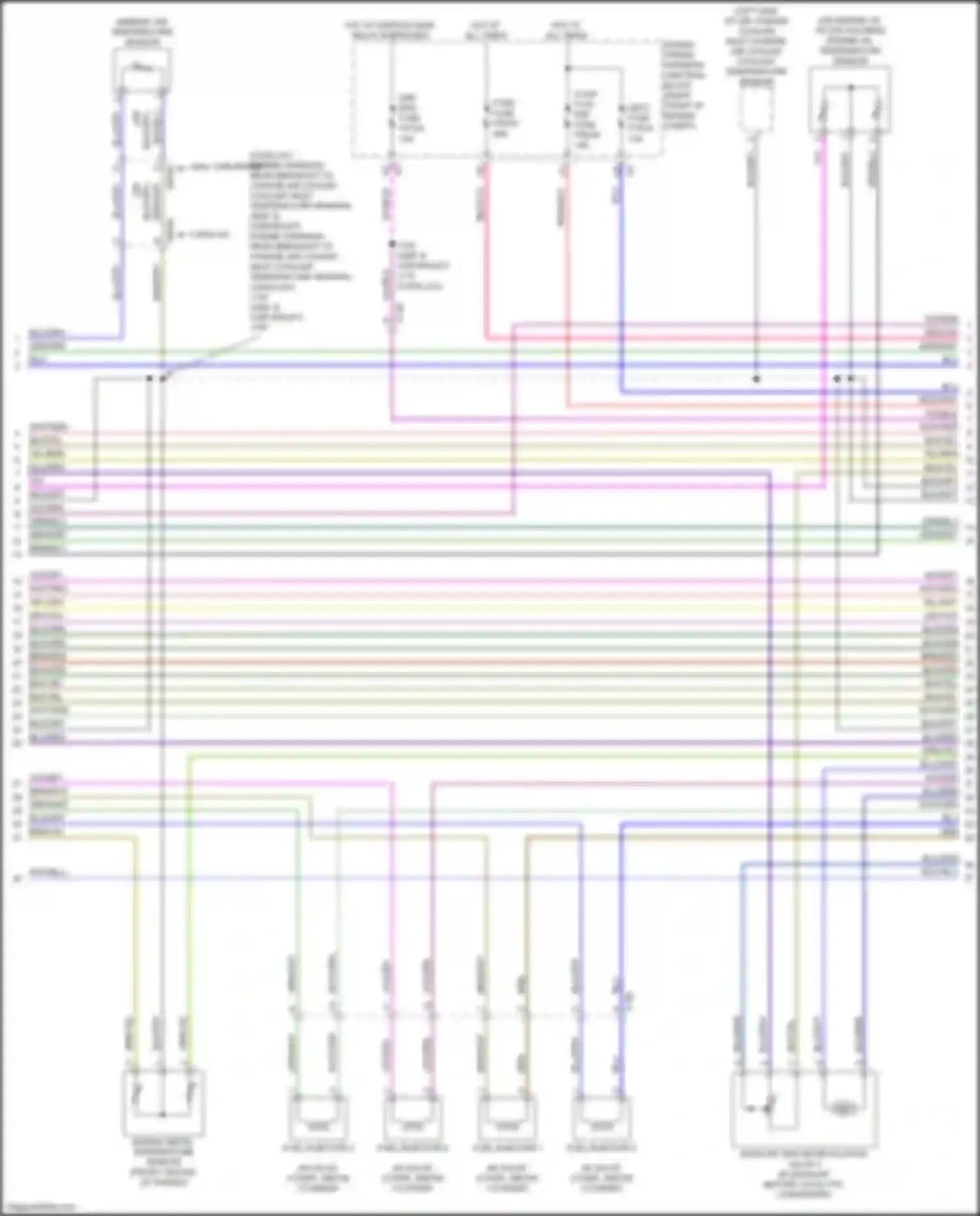 Escalade Cadillac GMT 1XX (2020-2024): Wiring diagram engine performance 3.0l vin t (4 of 9)