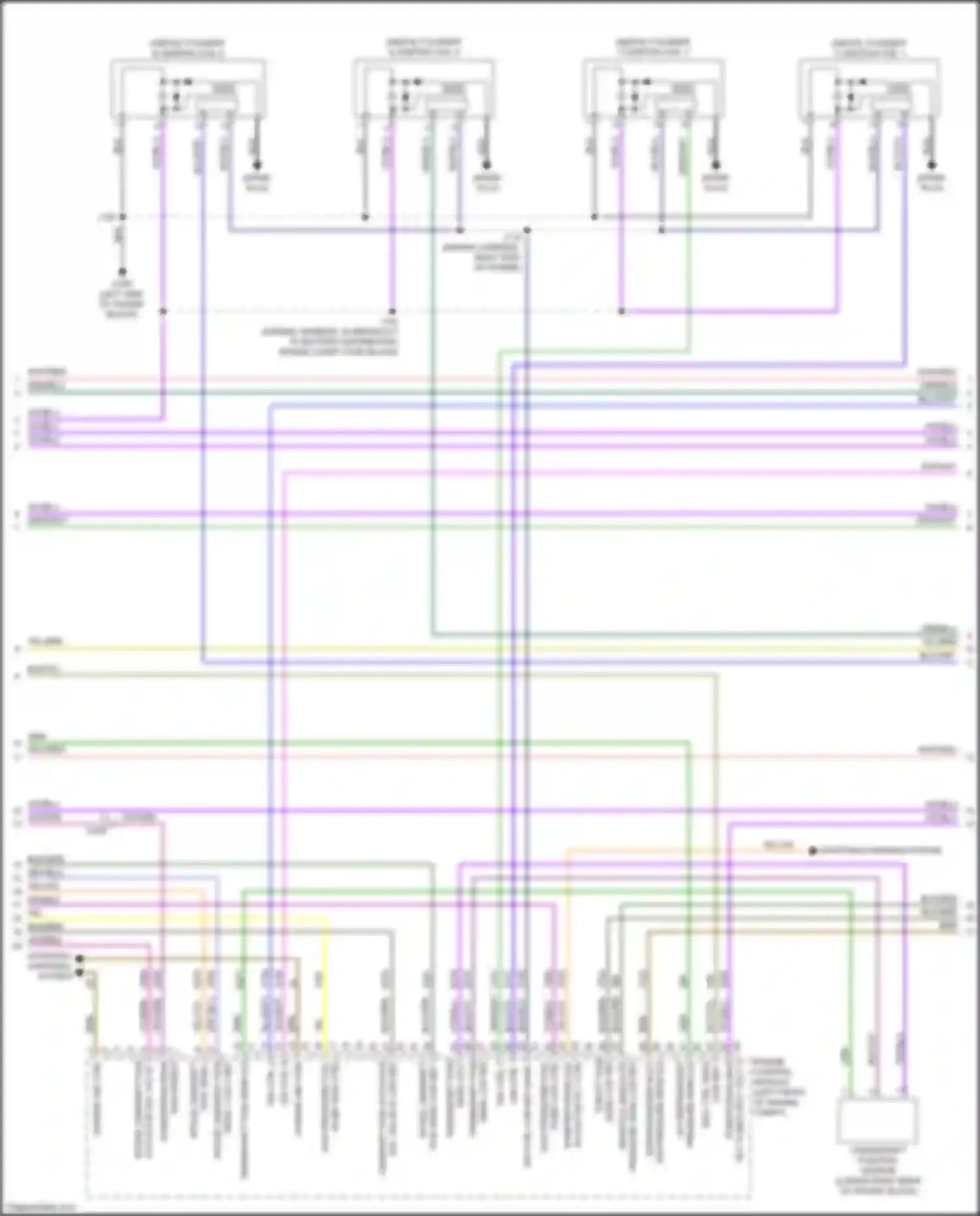 Escalade Cadillac GMT 1XX (2020-2024): Wiring diagram engine performance 6.2l vin 6 (5 of 9)