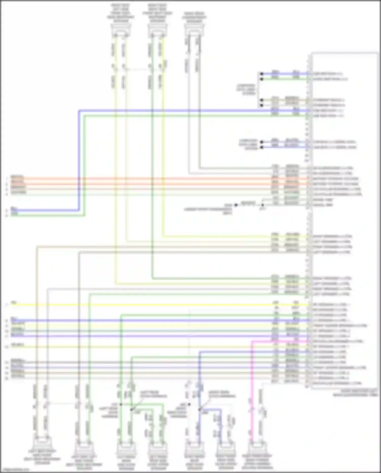 Escalade Cadillac GMT 1XX (2020-2024): Radio circuit, w/o audio phile (5 of 5)
