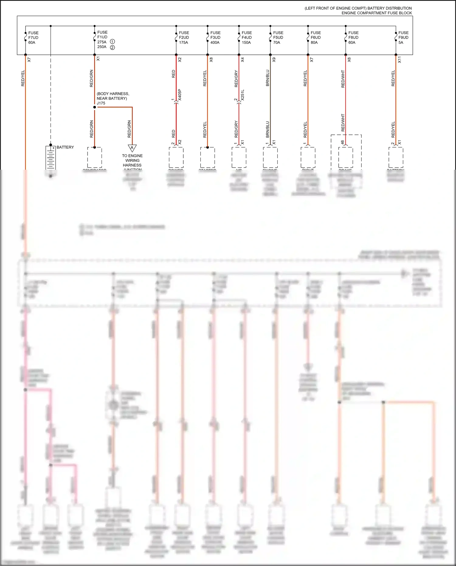 Cadillac Escalade GMT 1XX (2020-2024) engine control module wiring diagram  (6 of 16)