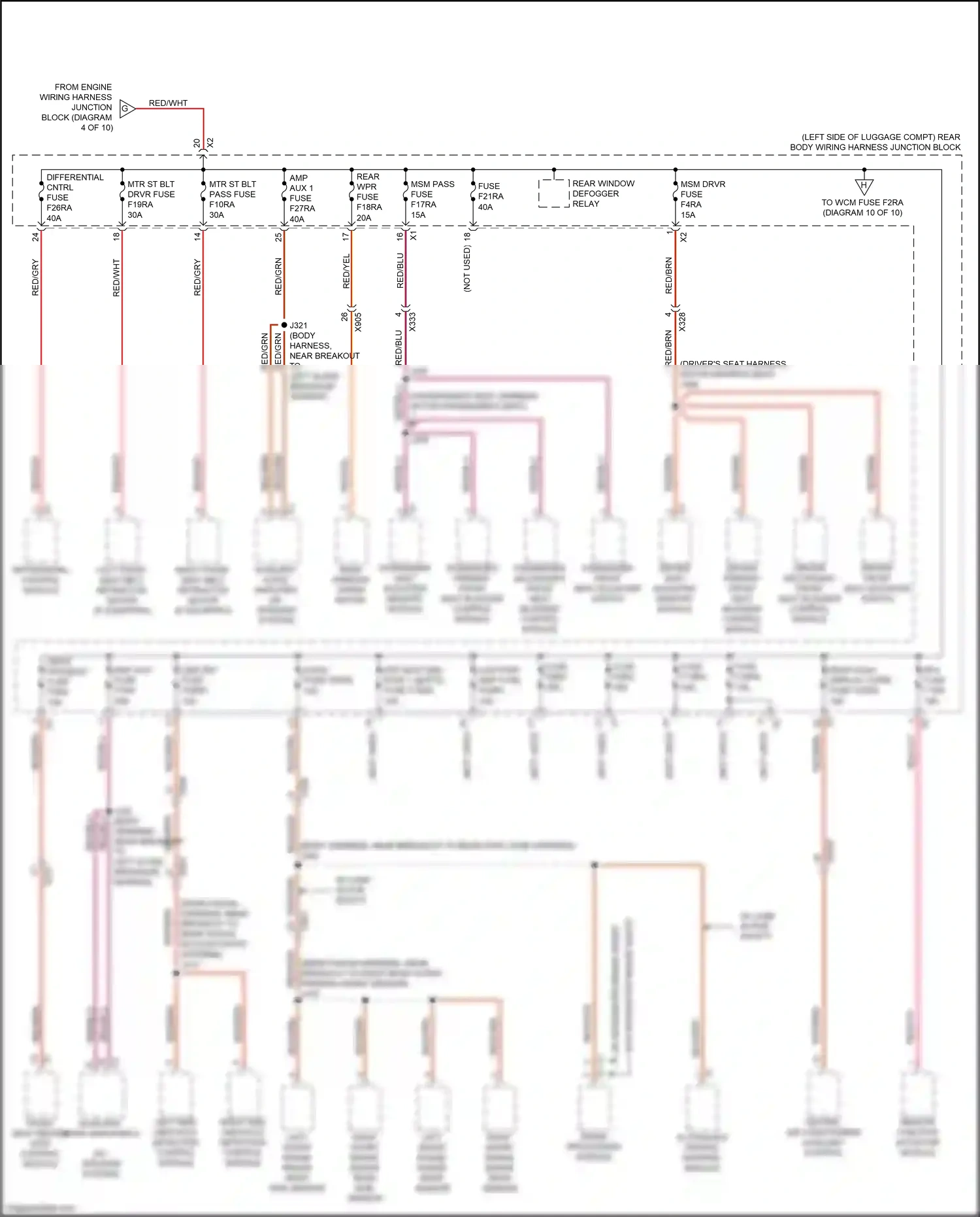 Cadillac Escalade GMT 1XX (2020-2024) image processing module wiring diagram  (4 of 4)