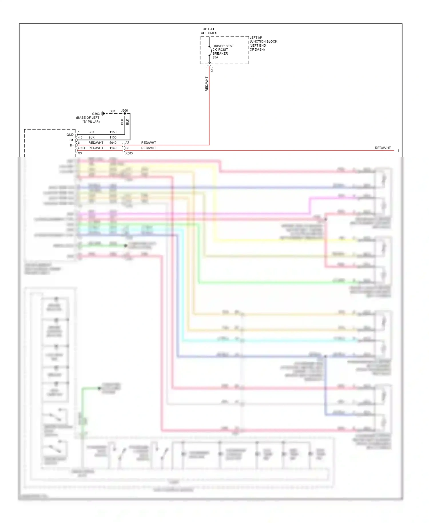 Cadillac Escalade GMT900 (2006-2014) computer data lines system wiring diagram  (62 of 98)