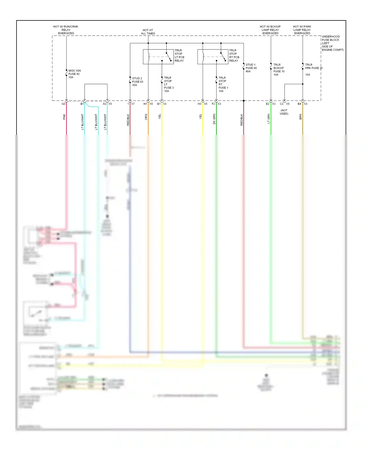 Cadillac Escalade GMT900 (2006-2014) computer data lines system wiring diagram  (40 of 98)