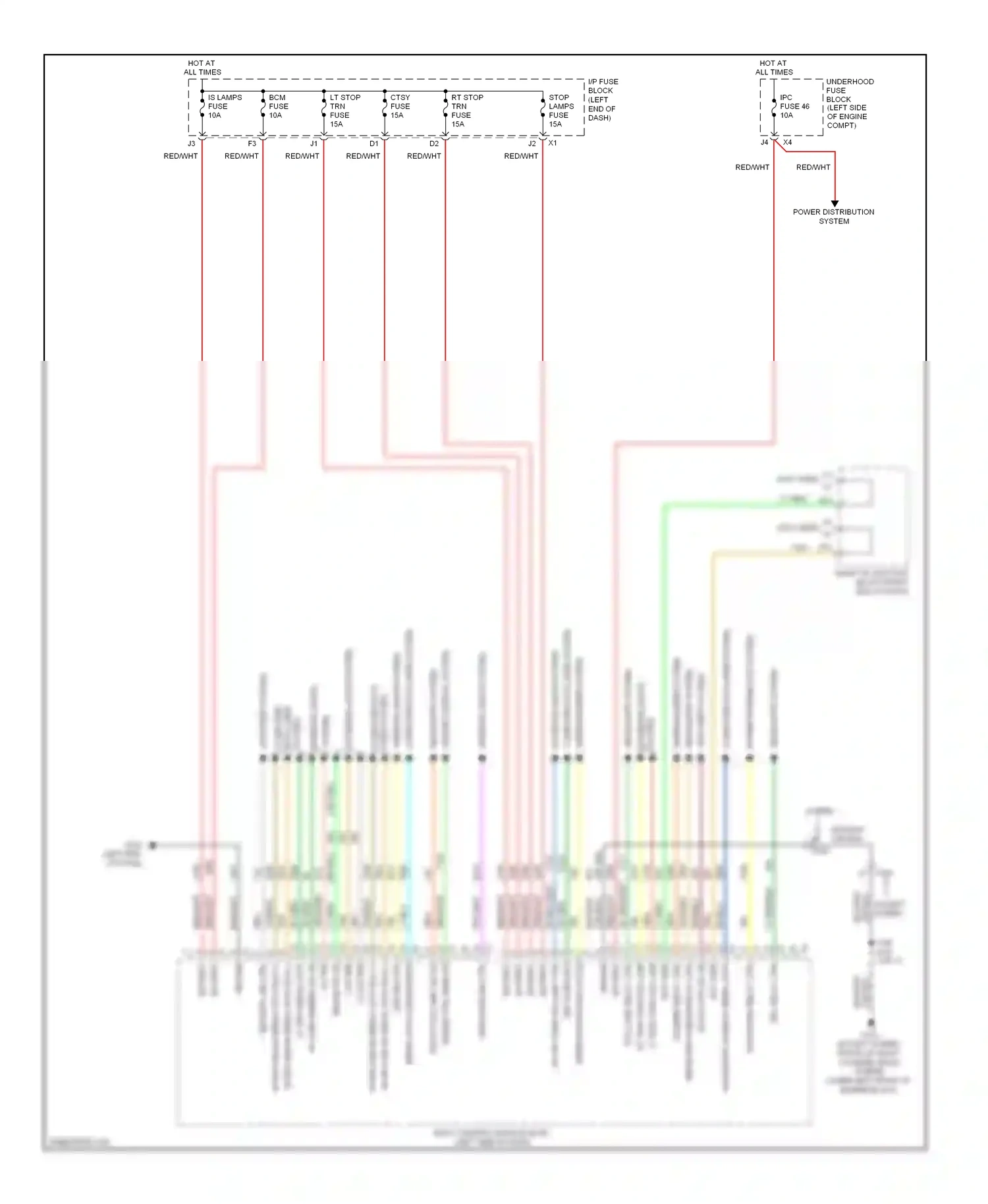 Cadillac Escalade GMT900 (2006-2014) computer data wiring diagram  (1 of 1)
