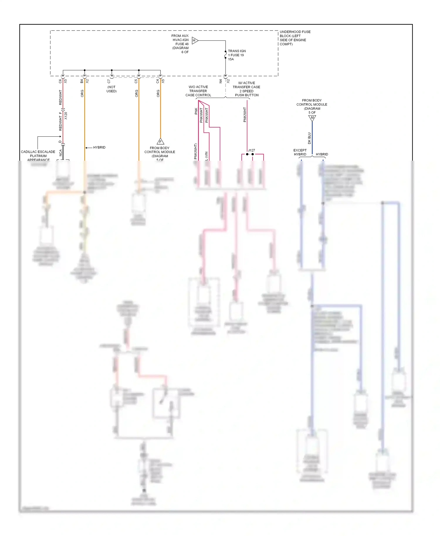 Cadillac Escalade GMT900 (2006-2014) engine control module (ecm) wiring diagram  (4 of 5)