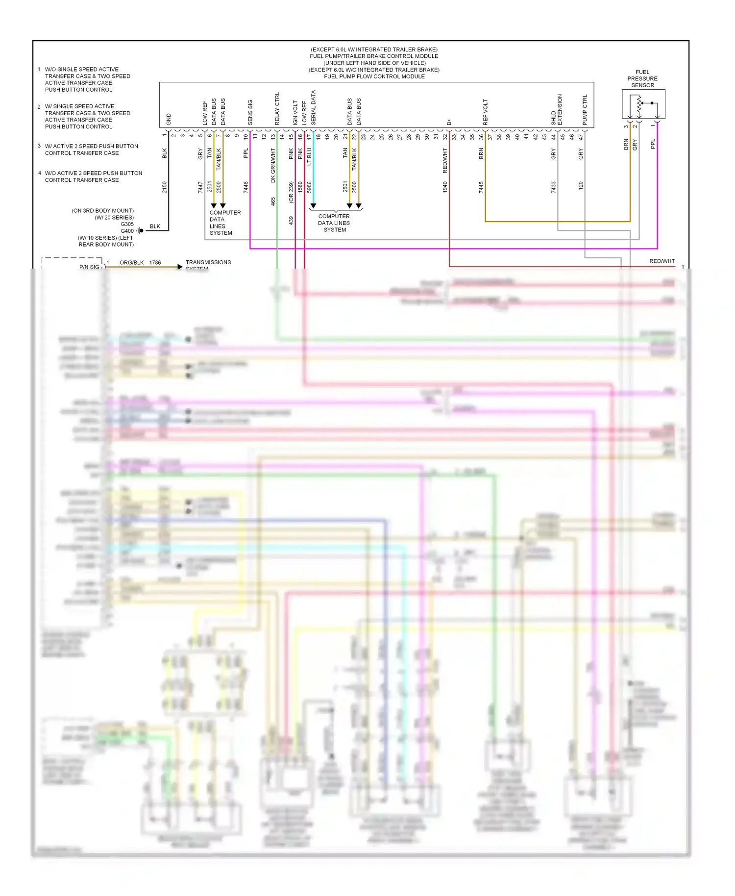 Cadillac Escalade GMT900 (2006-2014) ref volt wiring diagram  (2 of 2)