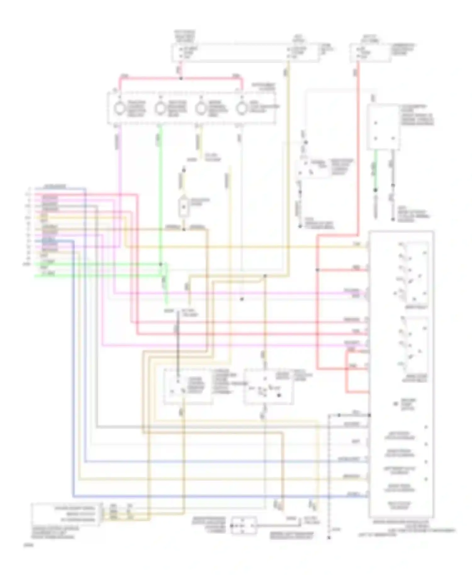 Fleetwood Cadillac II (1993-1996): Anti-lock brake circuits (2 of 2)