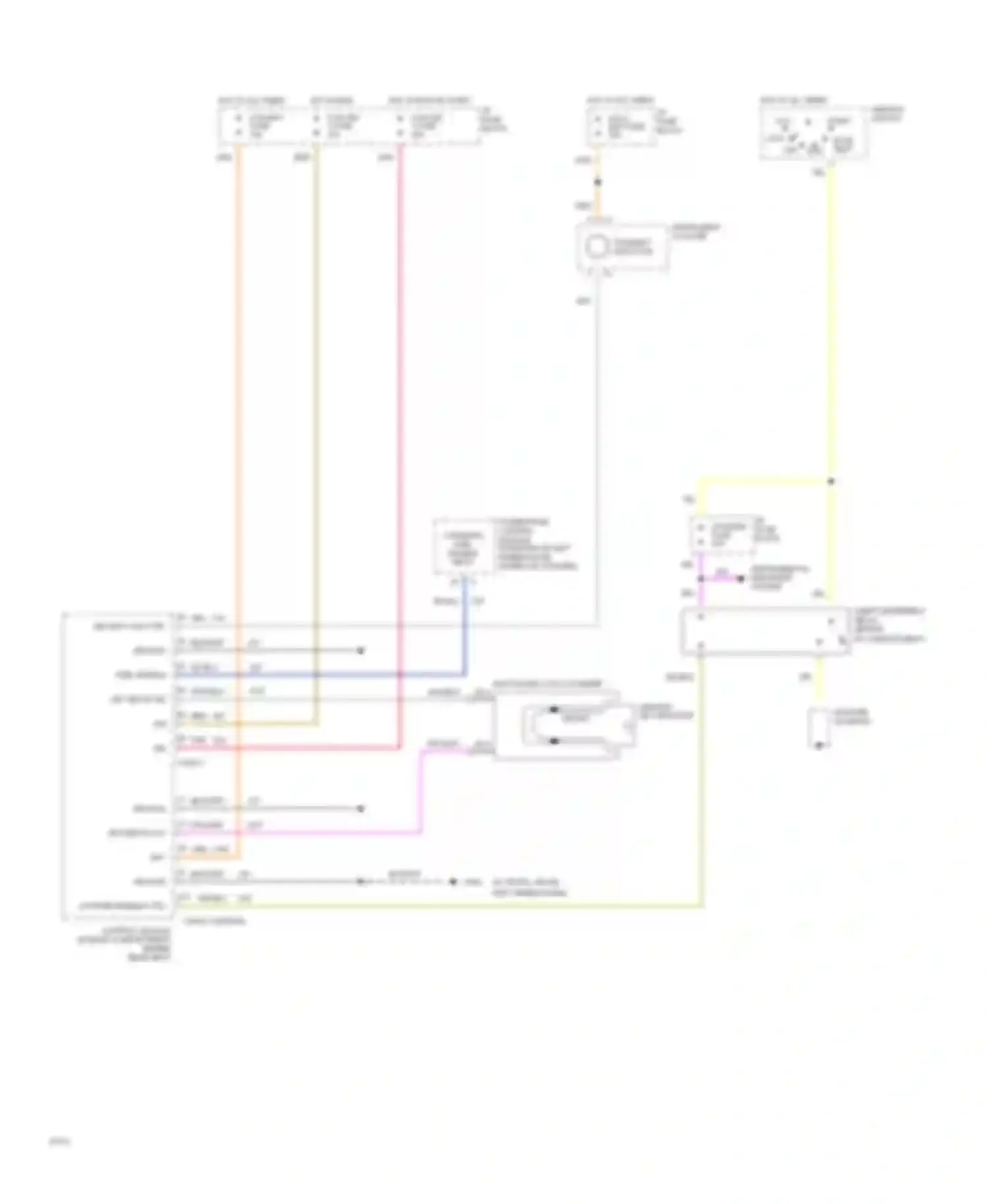 Fleetwood Cadillac II (1993-1996): Pass-key circuit