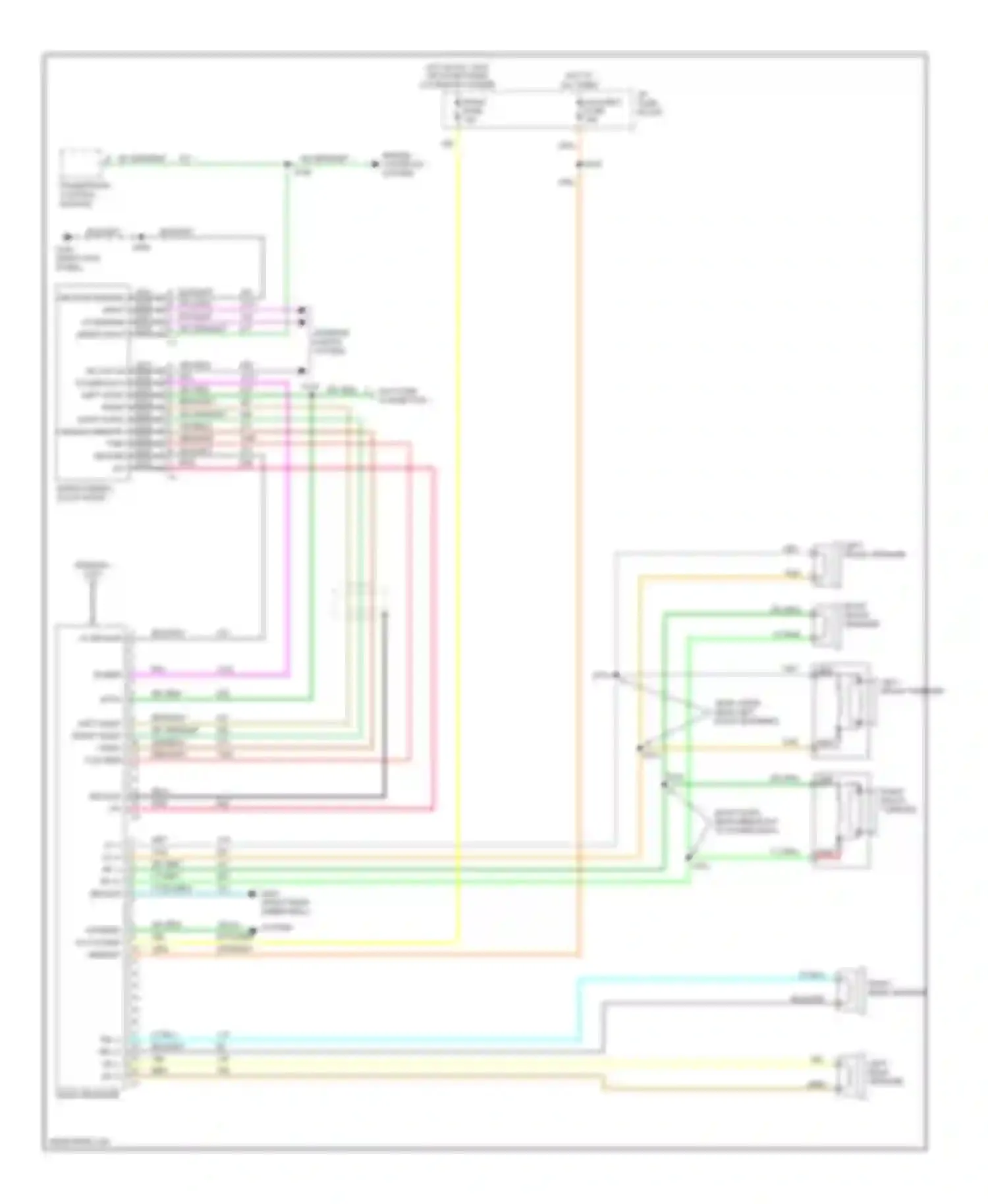 Fleetwood Cadillac II (1993-1996): Radio circuits
