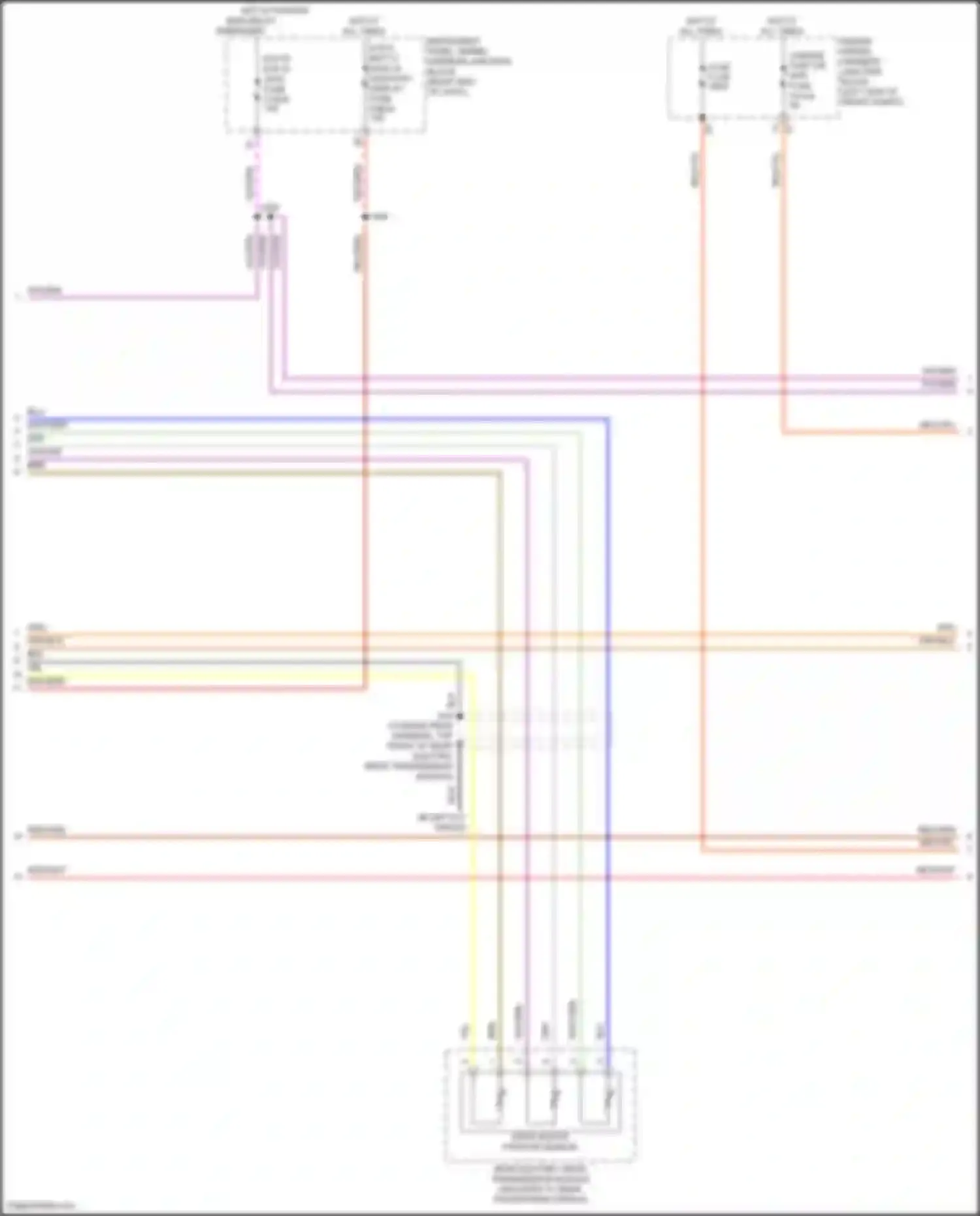 Lyriq Cadillac I (2022-2024): Wiring diagram engine performance electric, awd (2 of 9)
