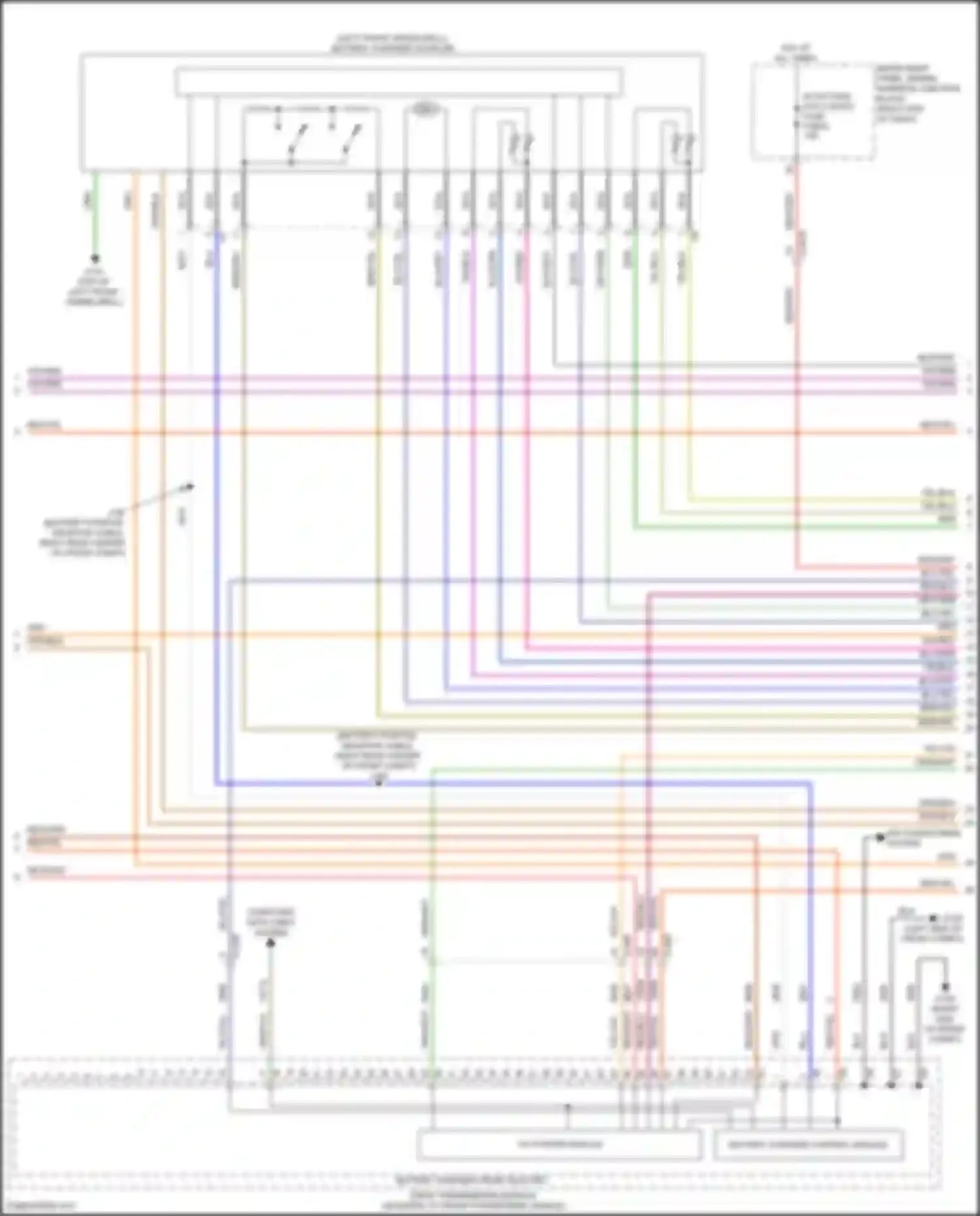 Lyriq Cadillac I (2022-2024): Wiring diagram engine performance electric, awd (3 of 9)