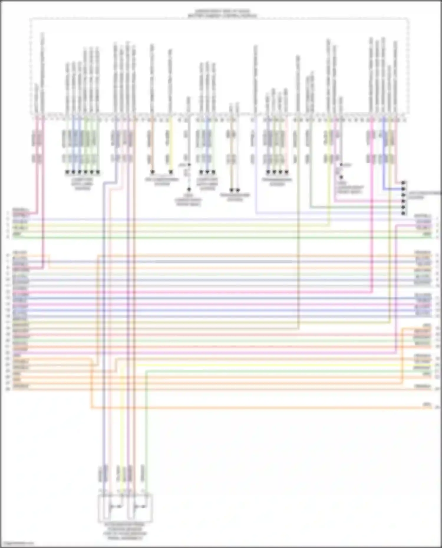 Lyriq Cadillac I (2022-2024): Wiring diagram engine performance electric, awd (6 of 9)