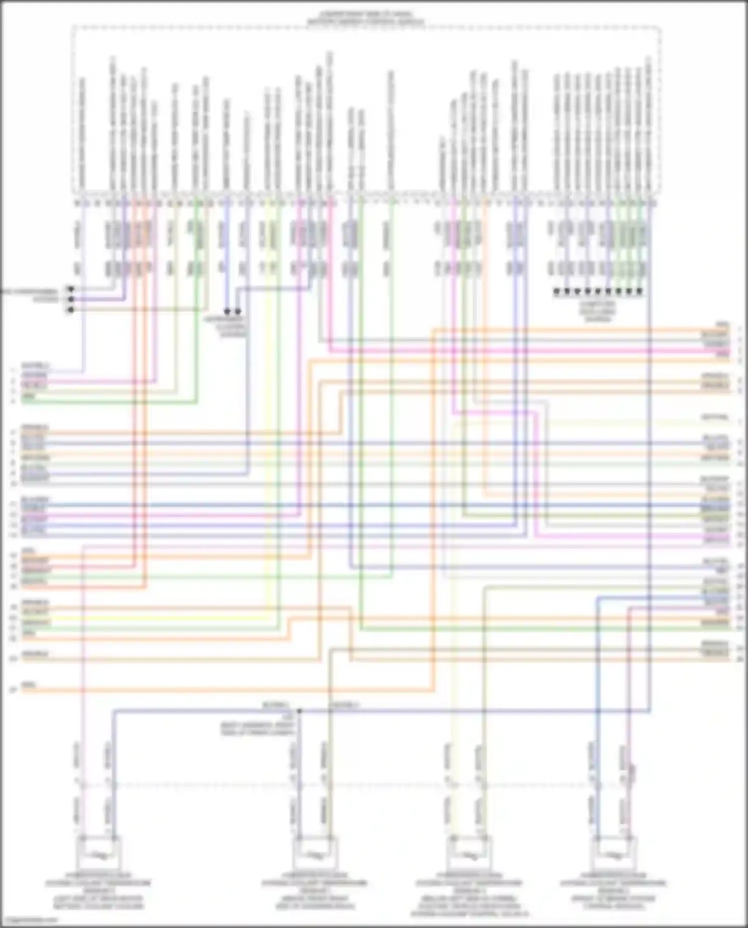 Lyriq Cadillac I (2022-2024): Wiring diagram engine performance electric, awd (7 of 9)