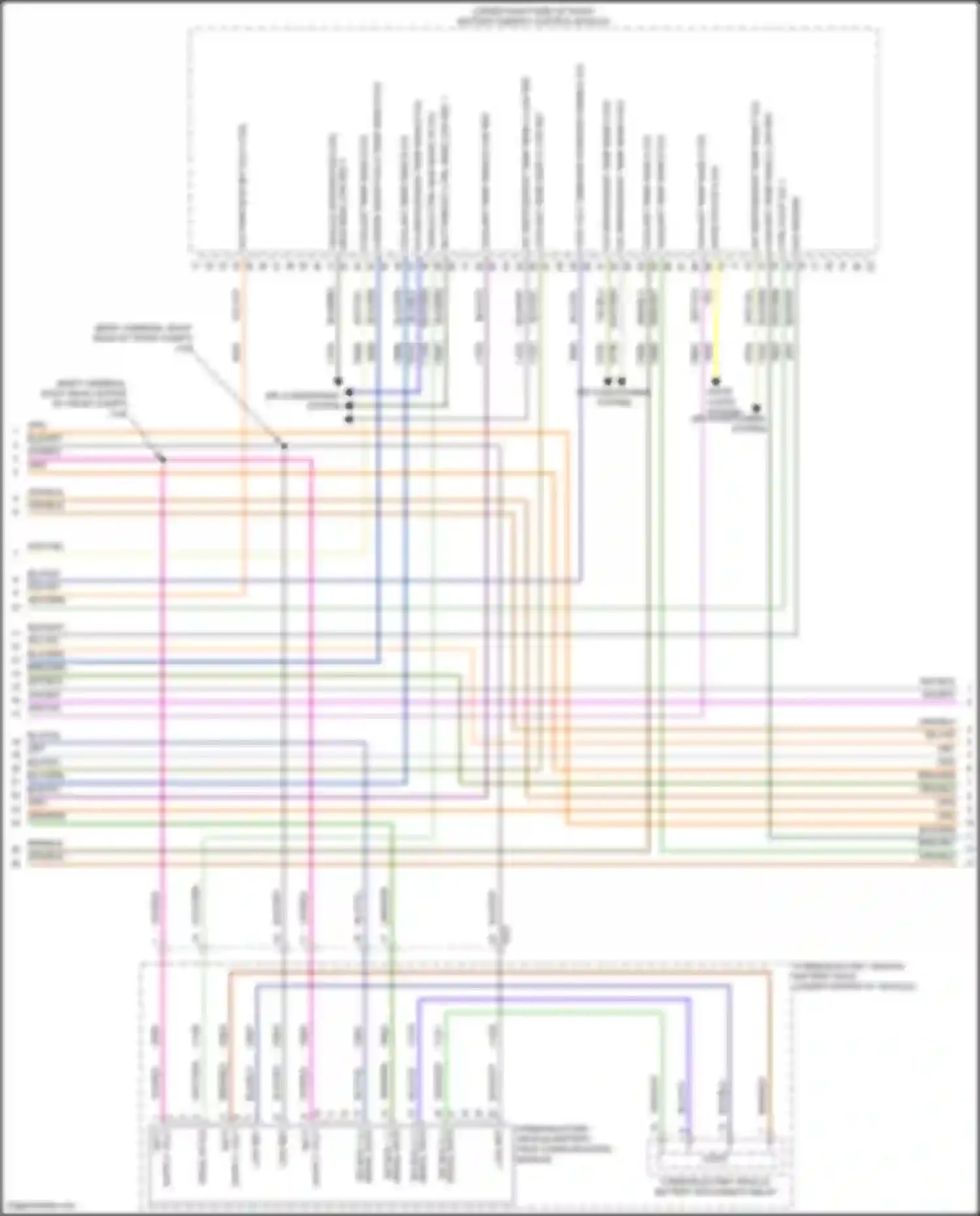 Lyriq Cadillac I (2022-2024): Wiring diagram engine performance electric, awd (8 of 9)