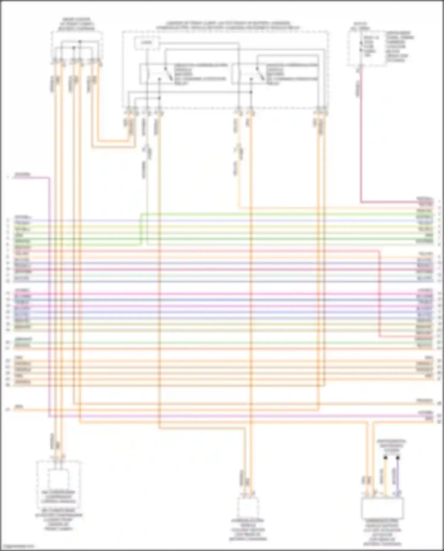 Lyriq Cadillac I (2022-2024): Wiring diagram engine performance electric, rwd (5 of 9)