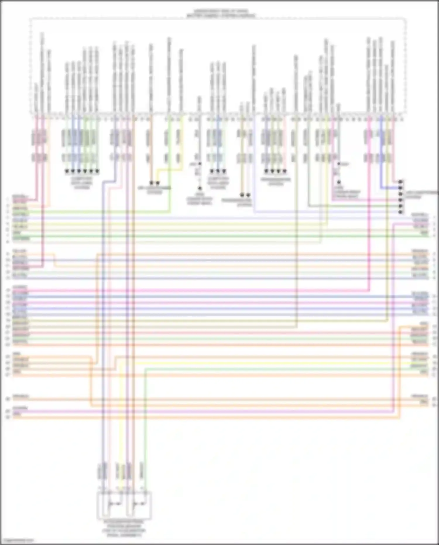 Lyriq Cadillac I (2022-2024): Wiring diagram engine performance electric, rwd (6 of 9)