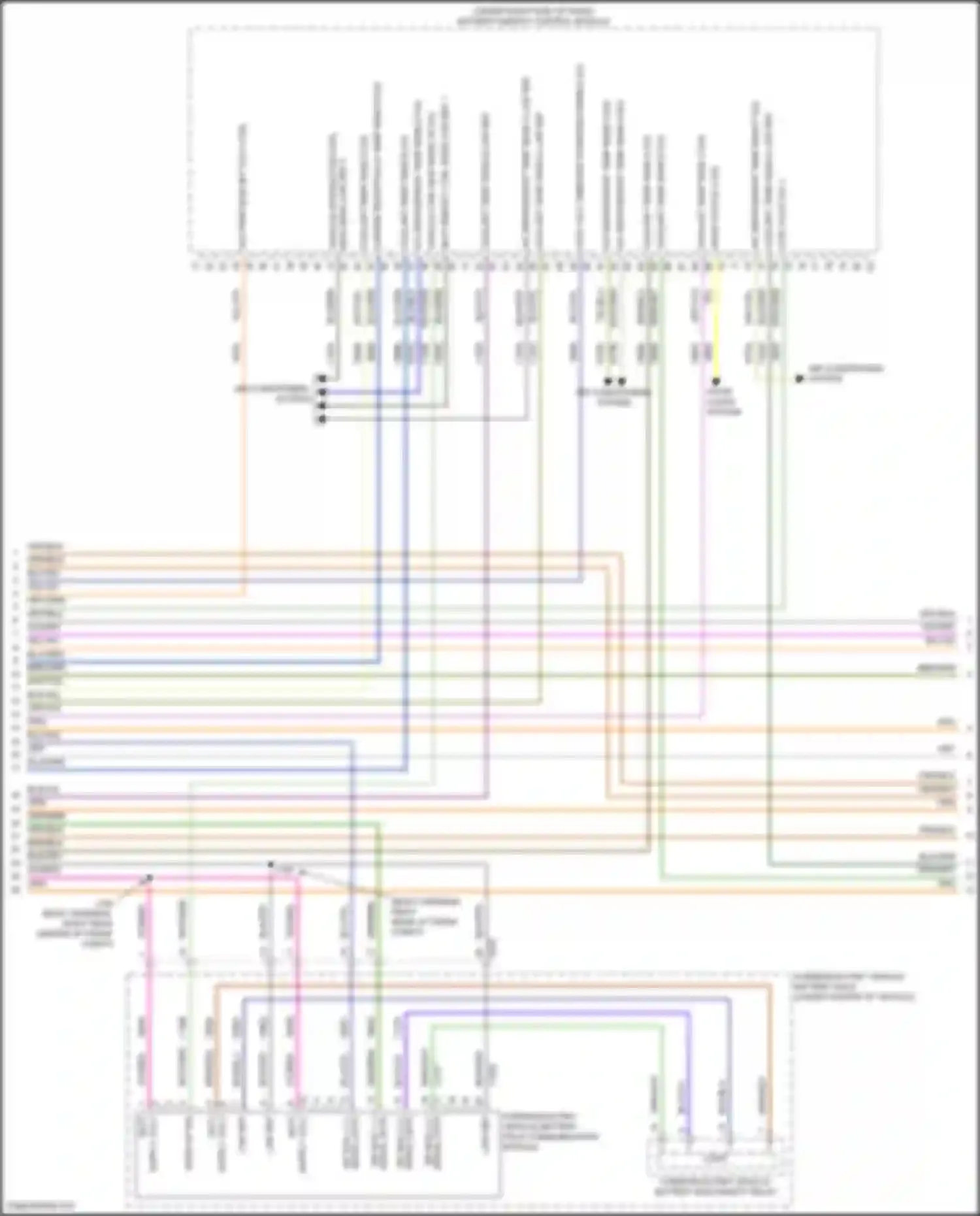 Lyriq Cadillac I (2022-2024): Wiring diagram engine performance electric, rwd (8 of 9)
