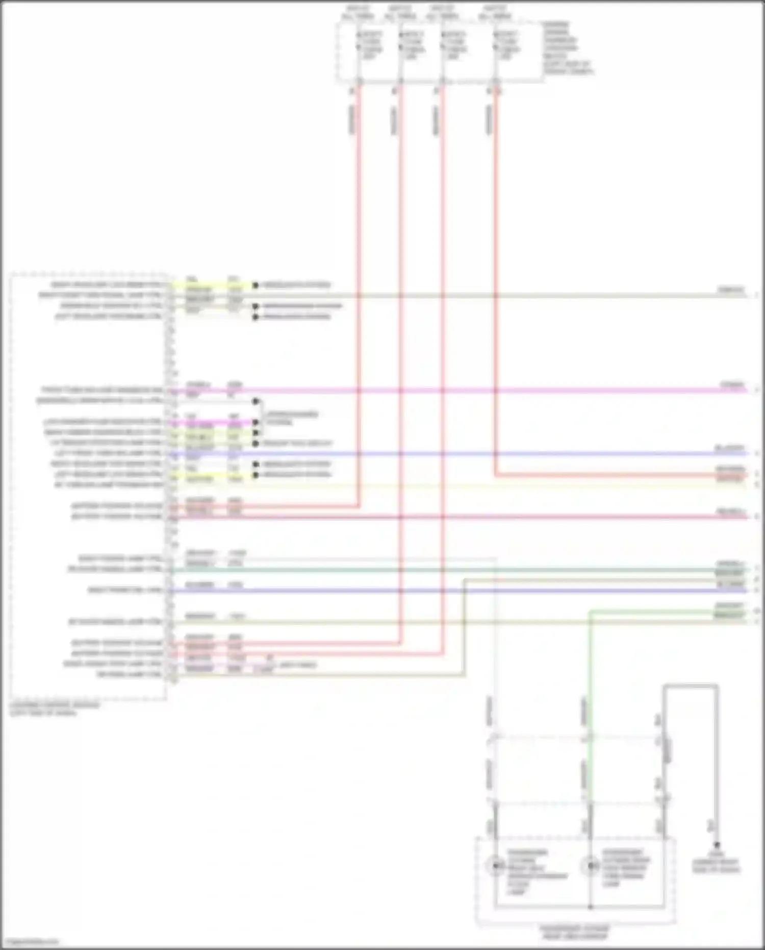 Lyriq Cadillac I (2022-2024): Exterior lamps circuit (1 of 6)